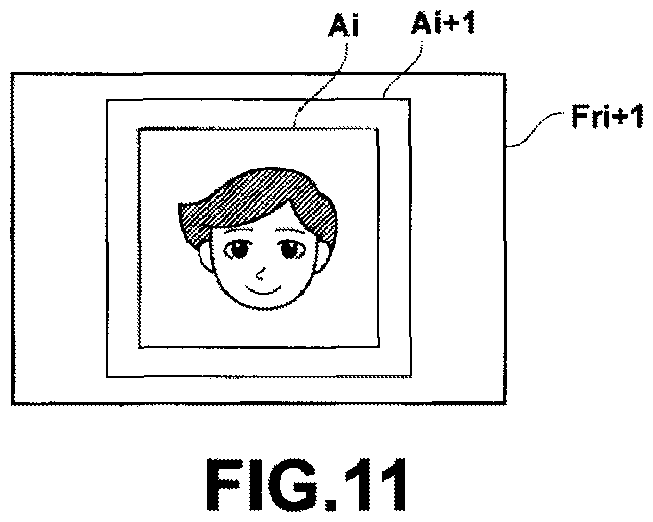 Patent US12101548 Figure 8 – Photographing apparatus, method and medium using image recognition