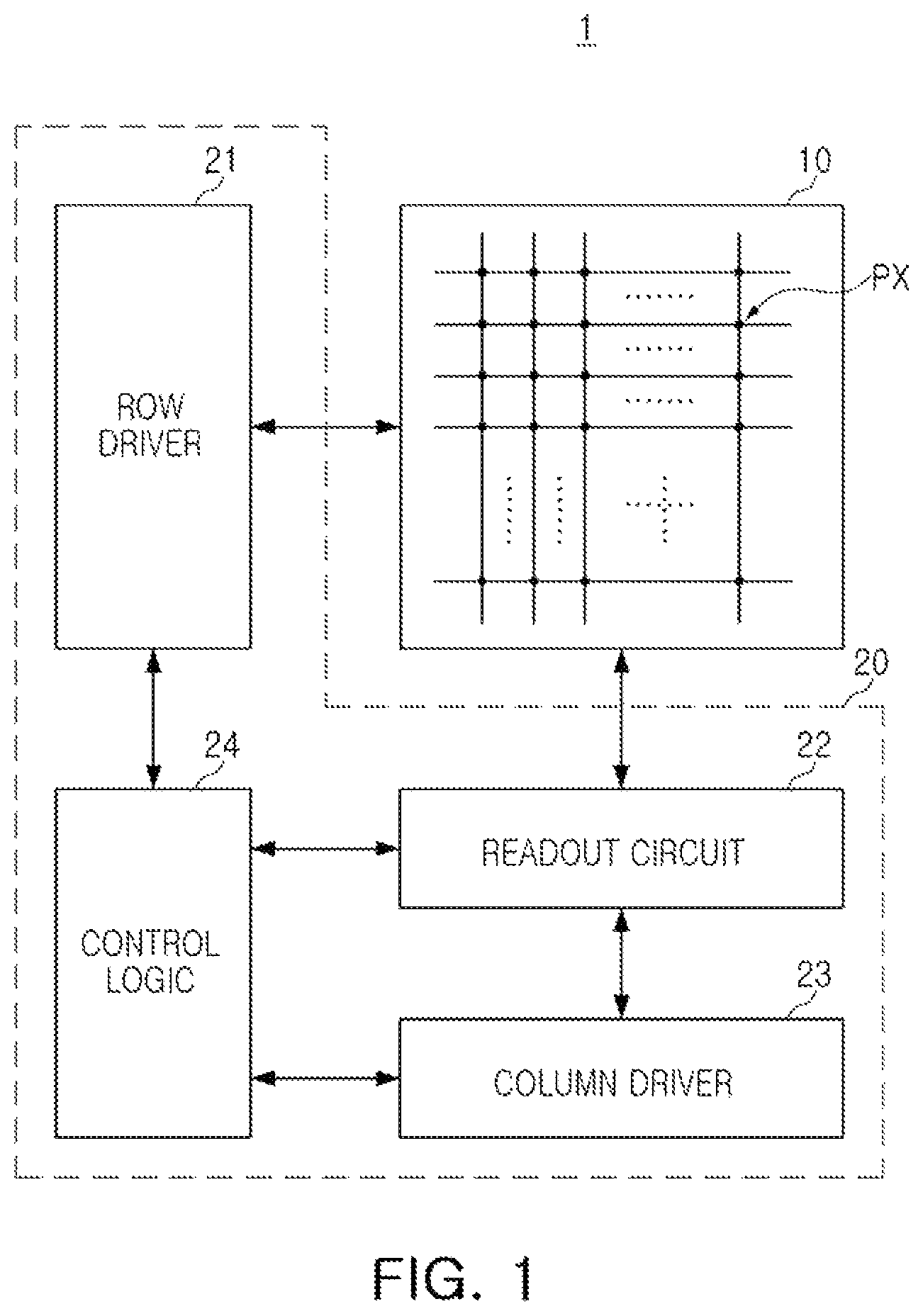 Patent US12101554 Figure 1 – Method and apparatus for performing autofocusing using summed signals
