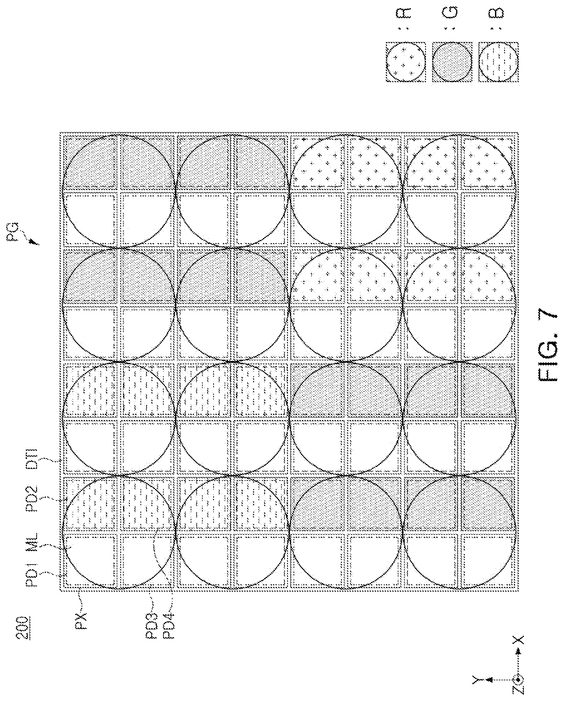 Patent US12101554 Figure 7 – Method and apparatus for performing autofocusing using summed signals