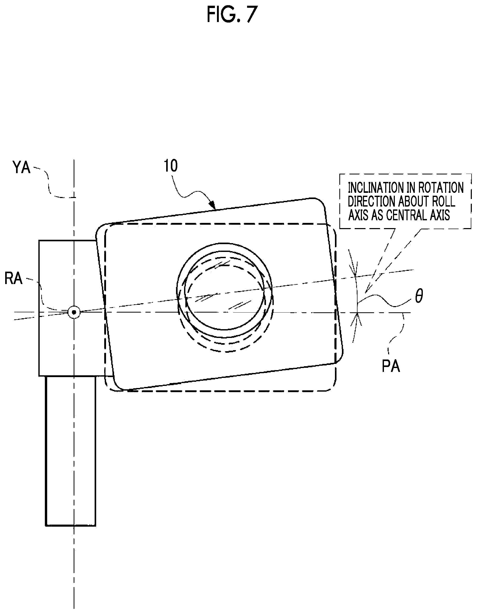 Patent US12101555 Figure 7 – Imaging support device, imaging apparatus, imaging system, imaging support method, and program