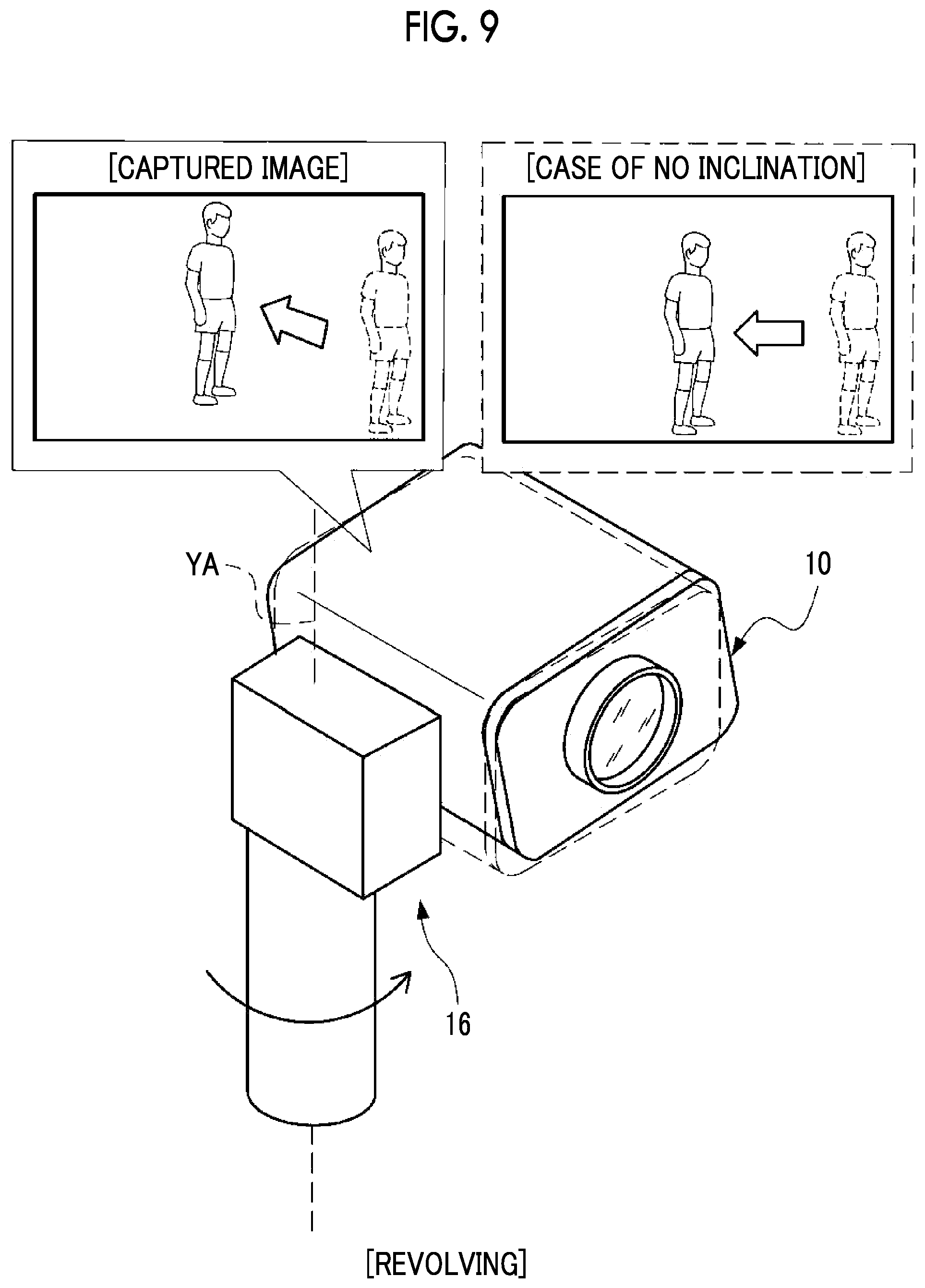 Patent US12101555 Figure 9 – Imaging support device, imaging apparatus, imaging system, imaging support method, and program