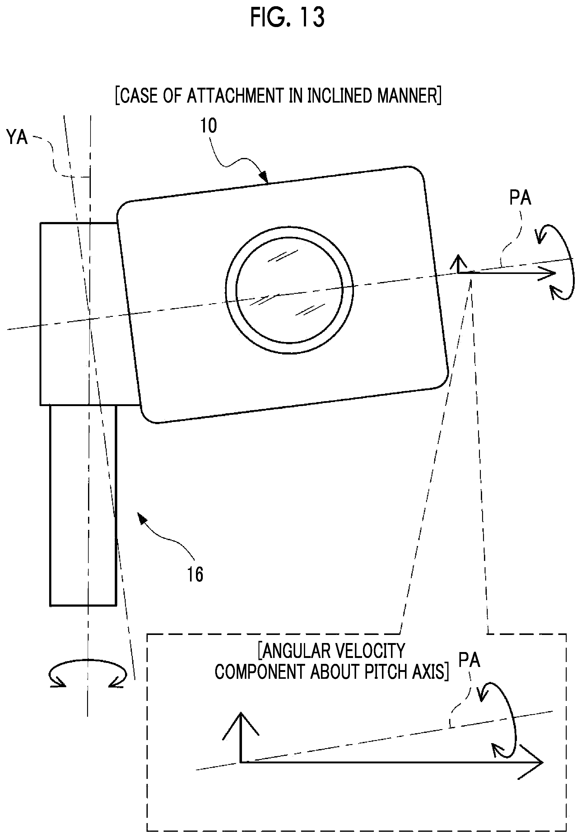 Patent US12101555 Figure 13 – Imaging support device, imaging apparatus, imaging system, imaging support method, and program