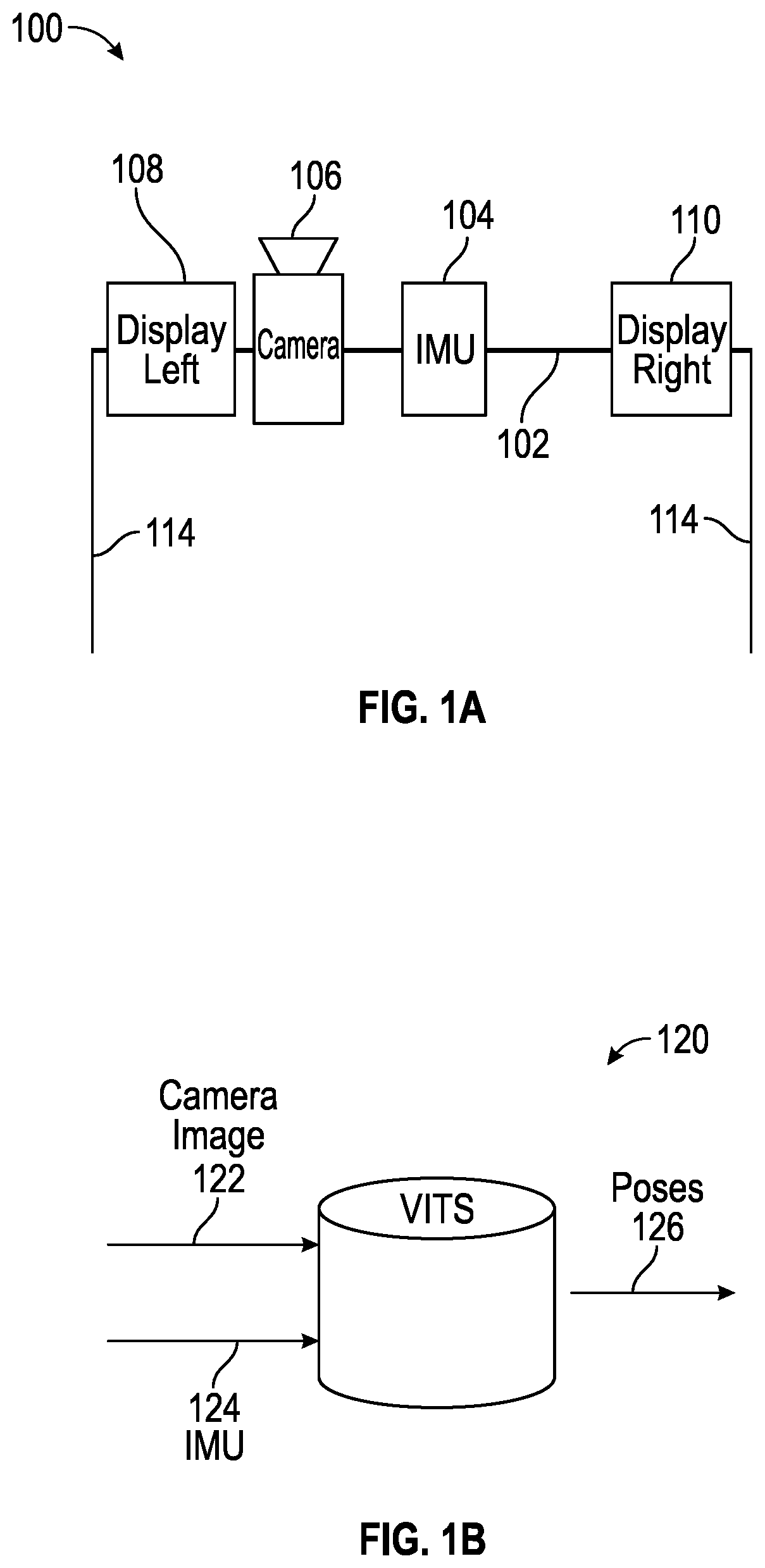 Patent US12101557 Figure 1 – Pose tracking for rolling shutter camera