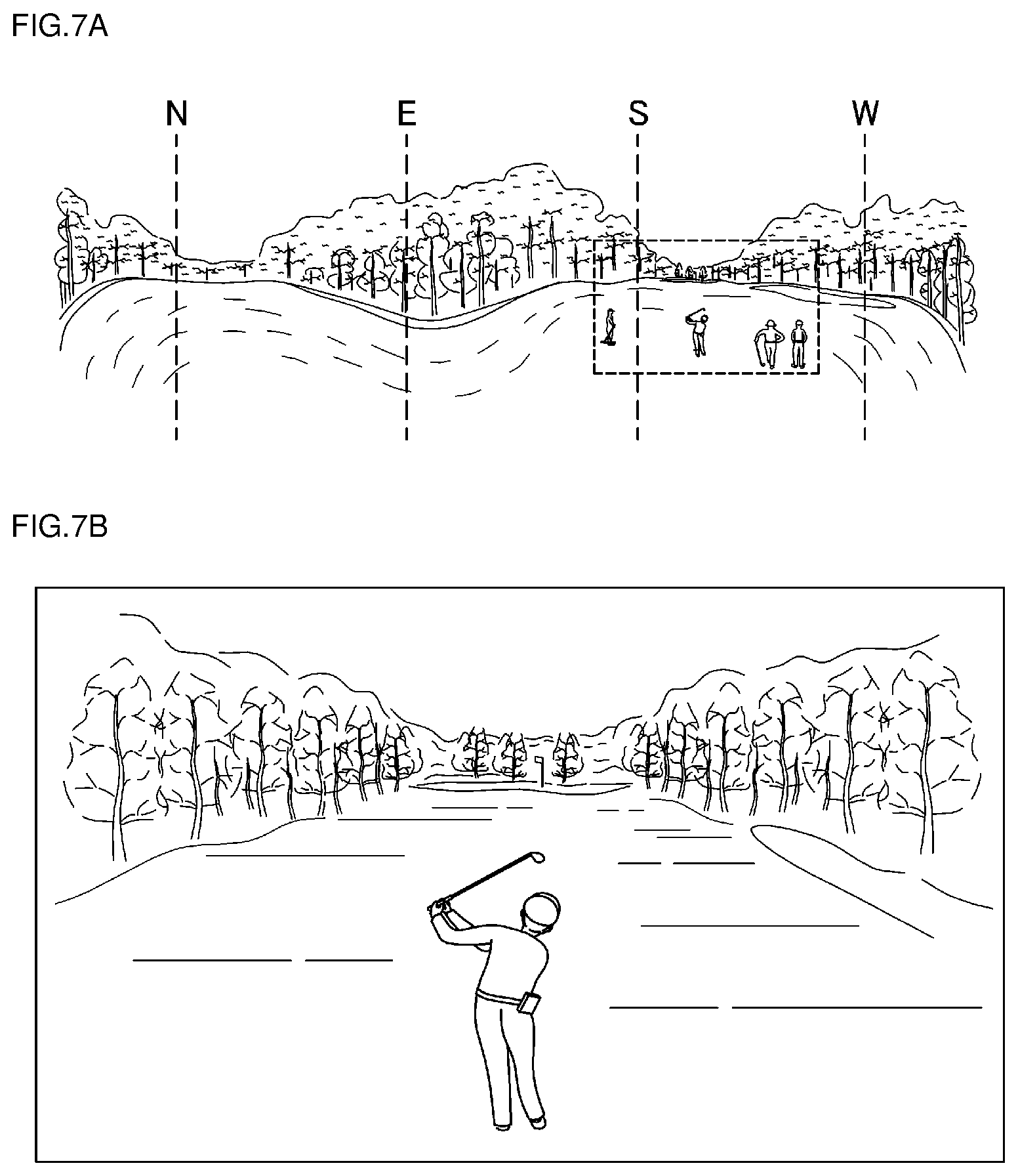 Patent US12101560 Figure 7 – Golf digest creating system, mobile imaging unit, and digest creating device