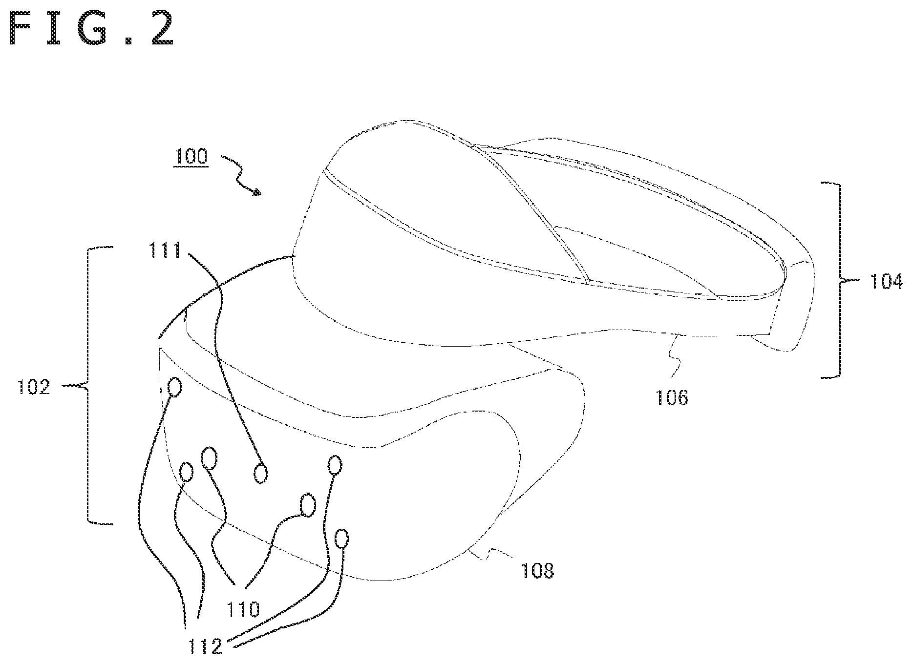 Patent US12101561 Figure 2 – Image display system, image processing device, and image display method
