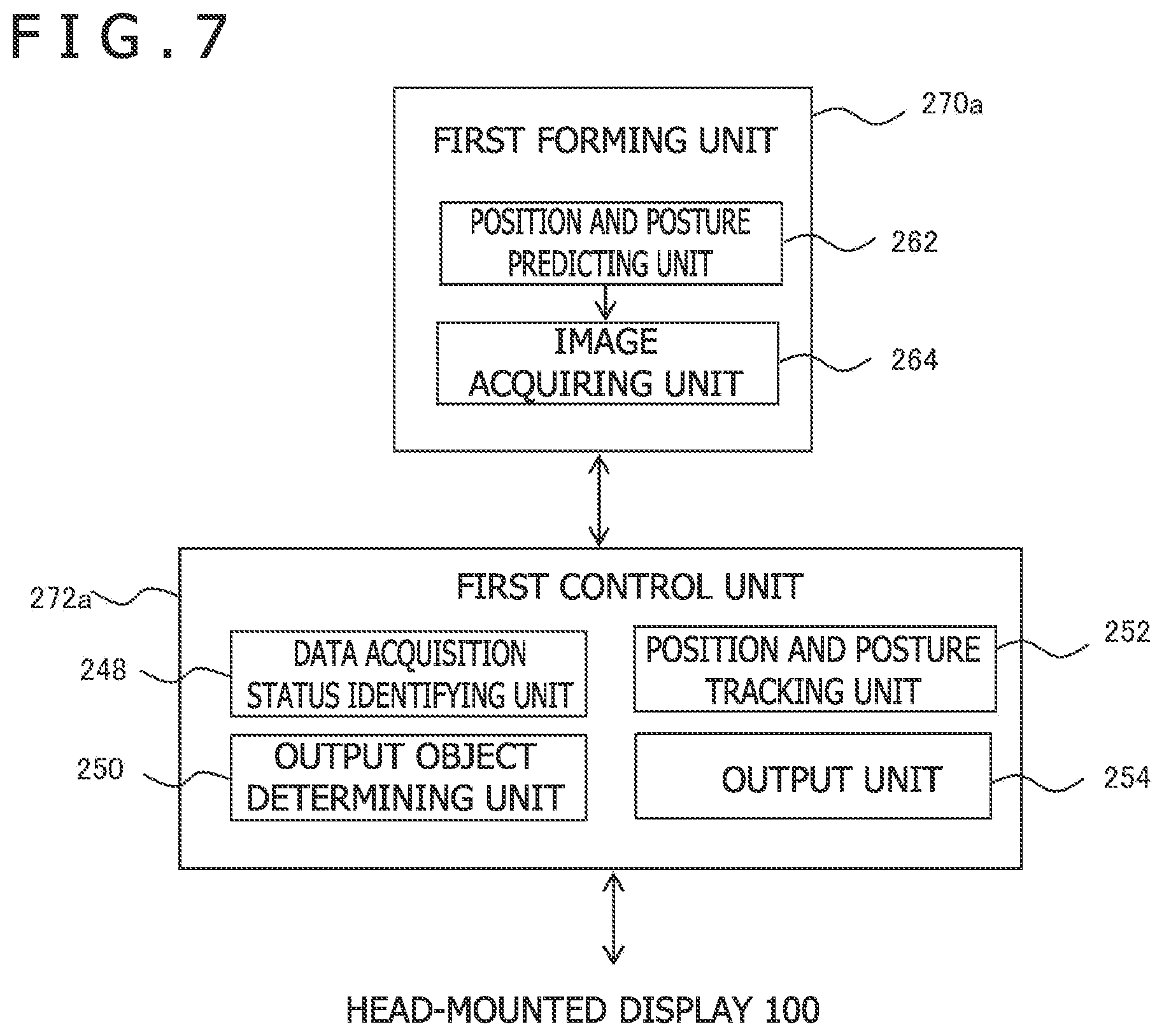 Patent US12101561 Figure 7 – Image display system, image processing device, and image display method