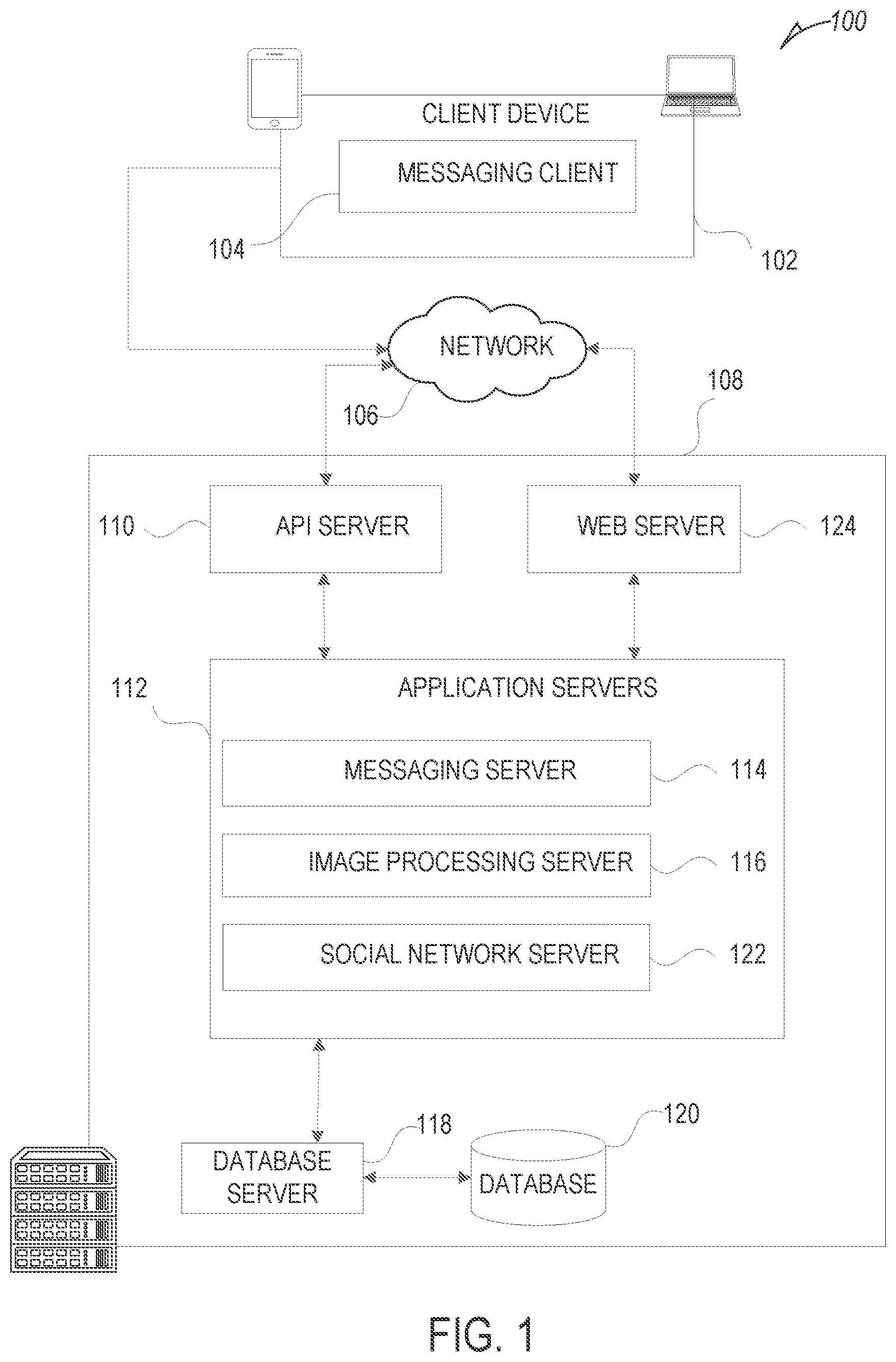 Patent US12101564 Figure 1 – Customized image reprocessing system using a machine learning model