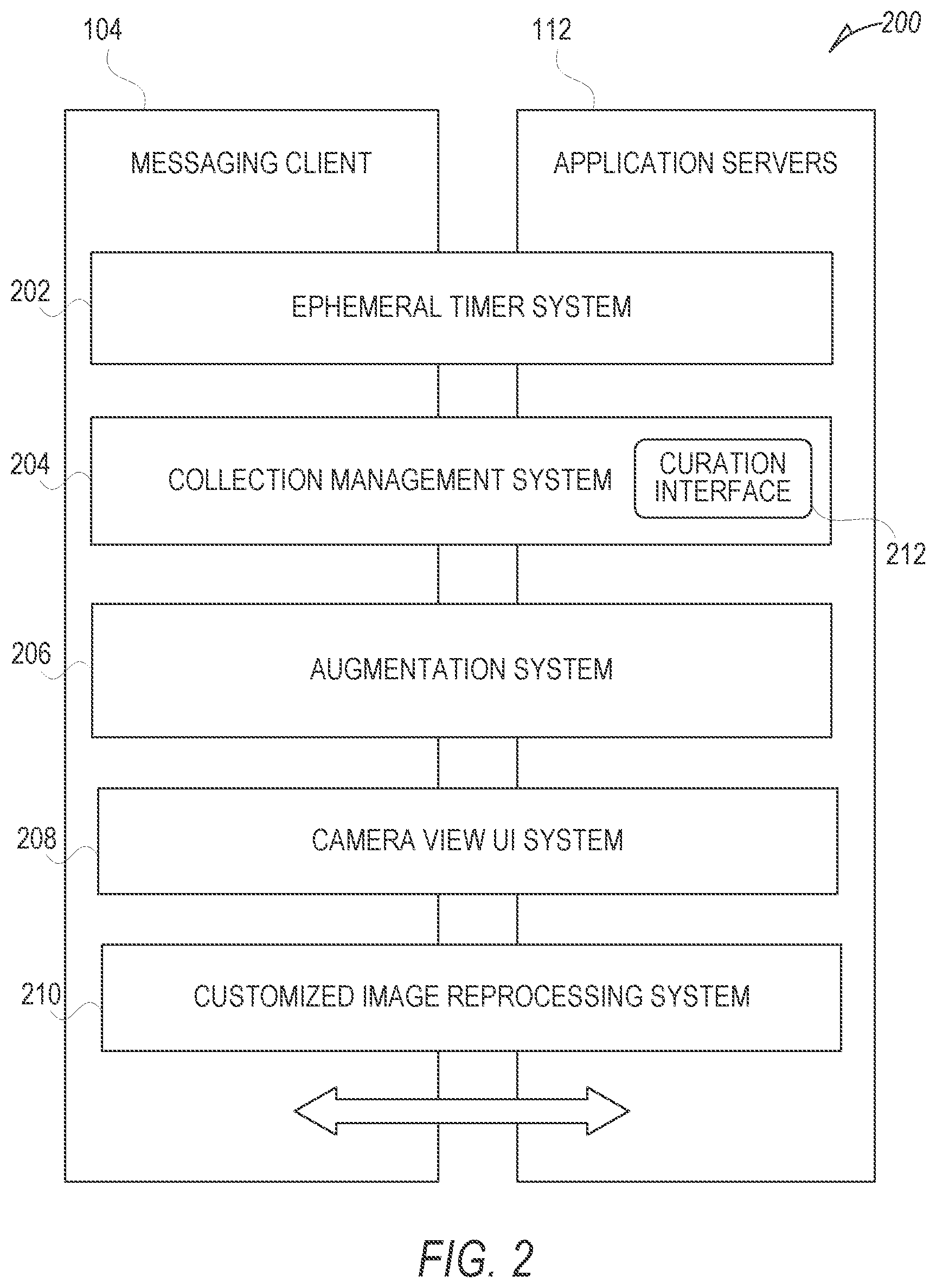 Patent US12101564 Figure 2 – Customized image reprocessing system using a machine learning model