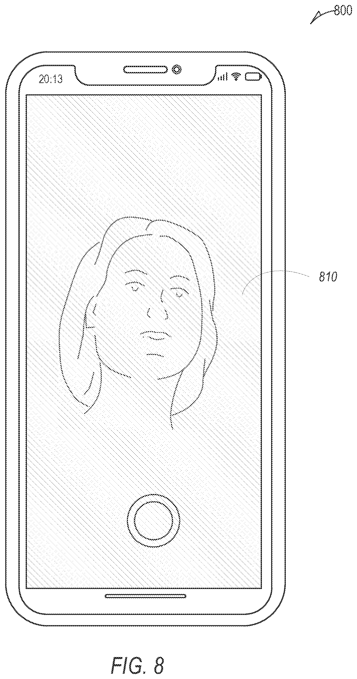 Patent US12101564 Figure 8 – Customized image reprocessing system using a machine learning model