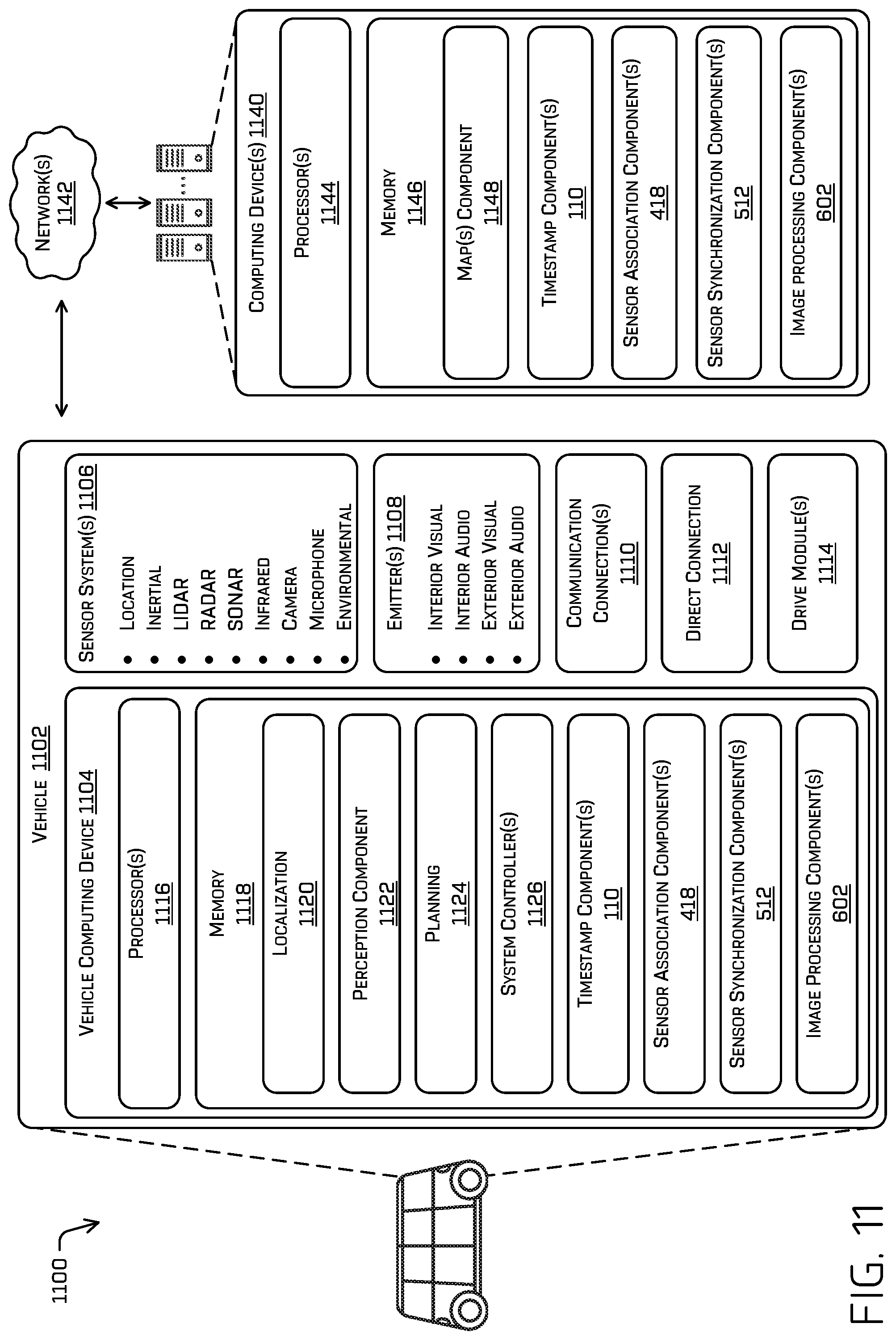 Patent US12101572 Figure 11 – Image scan line timestamping