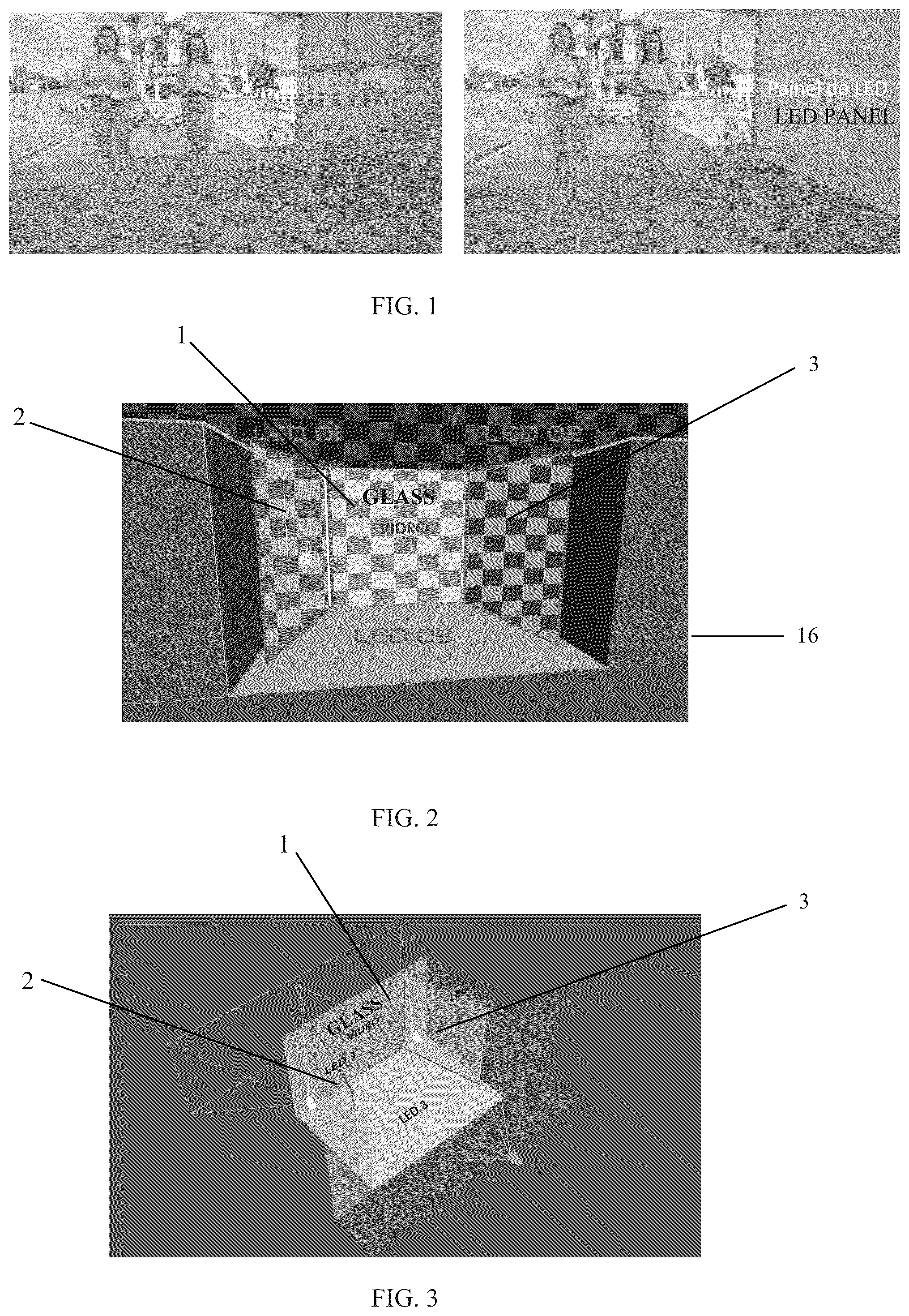 Patent US12101573 Figure 1 – System for capturing and projecting images, use of the system and method for capturing, projecting and inserting images