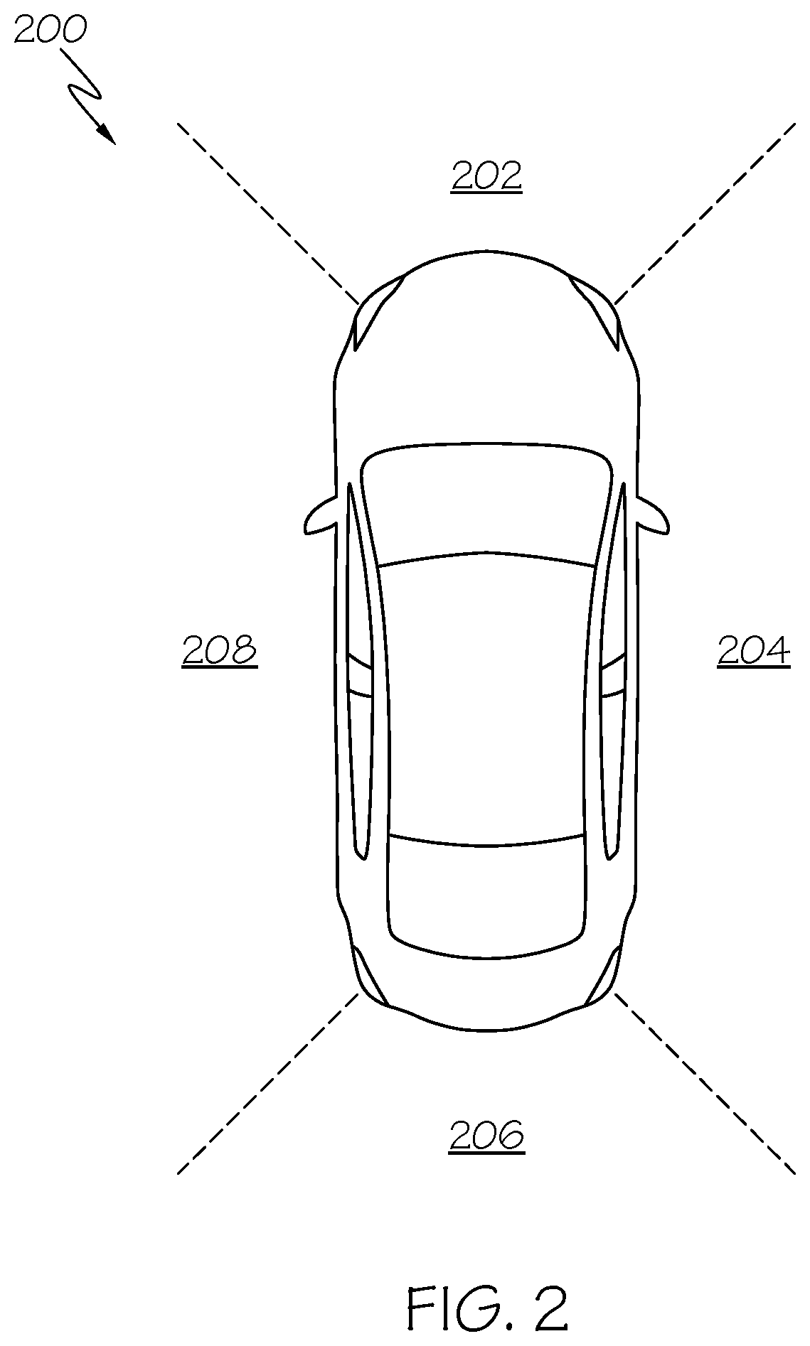 Patent US12101578 Figure 2 – Context-aware large scale surrounding view with RSU assist