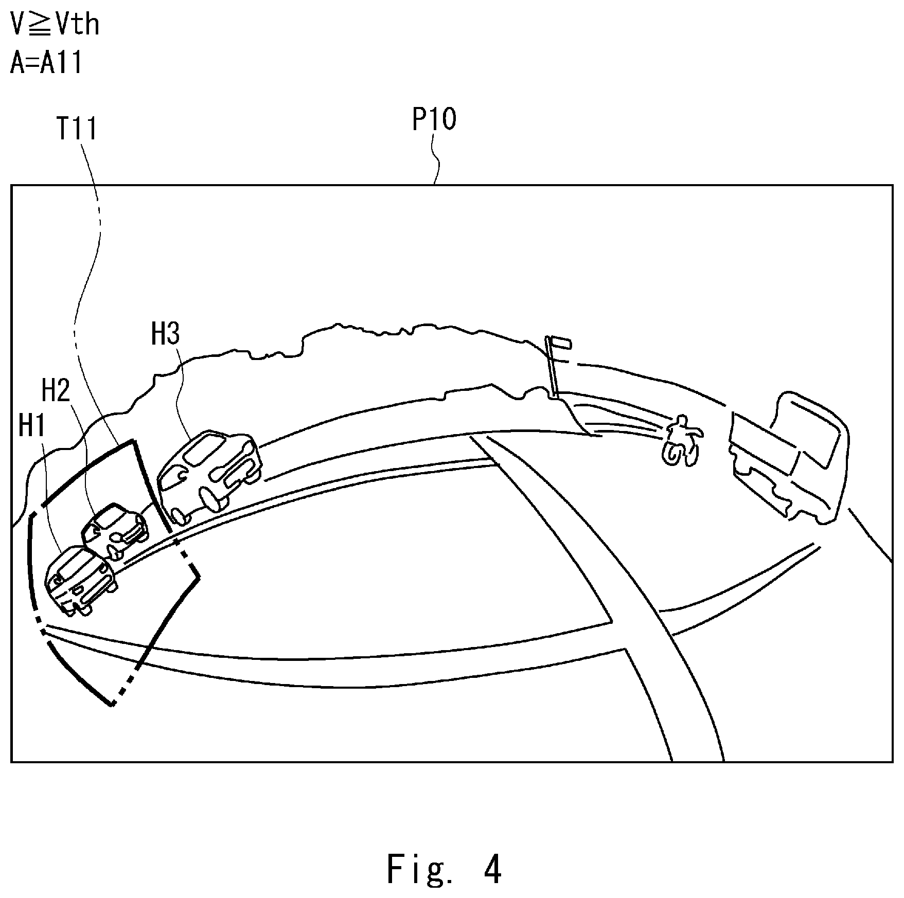 Patent US12101580 Figure 4 – Display control apparatus, display control method, and program
