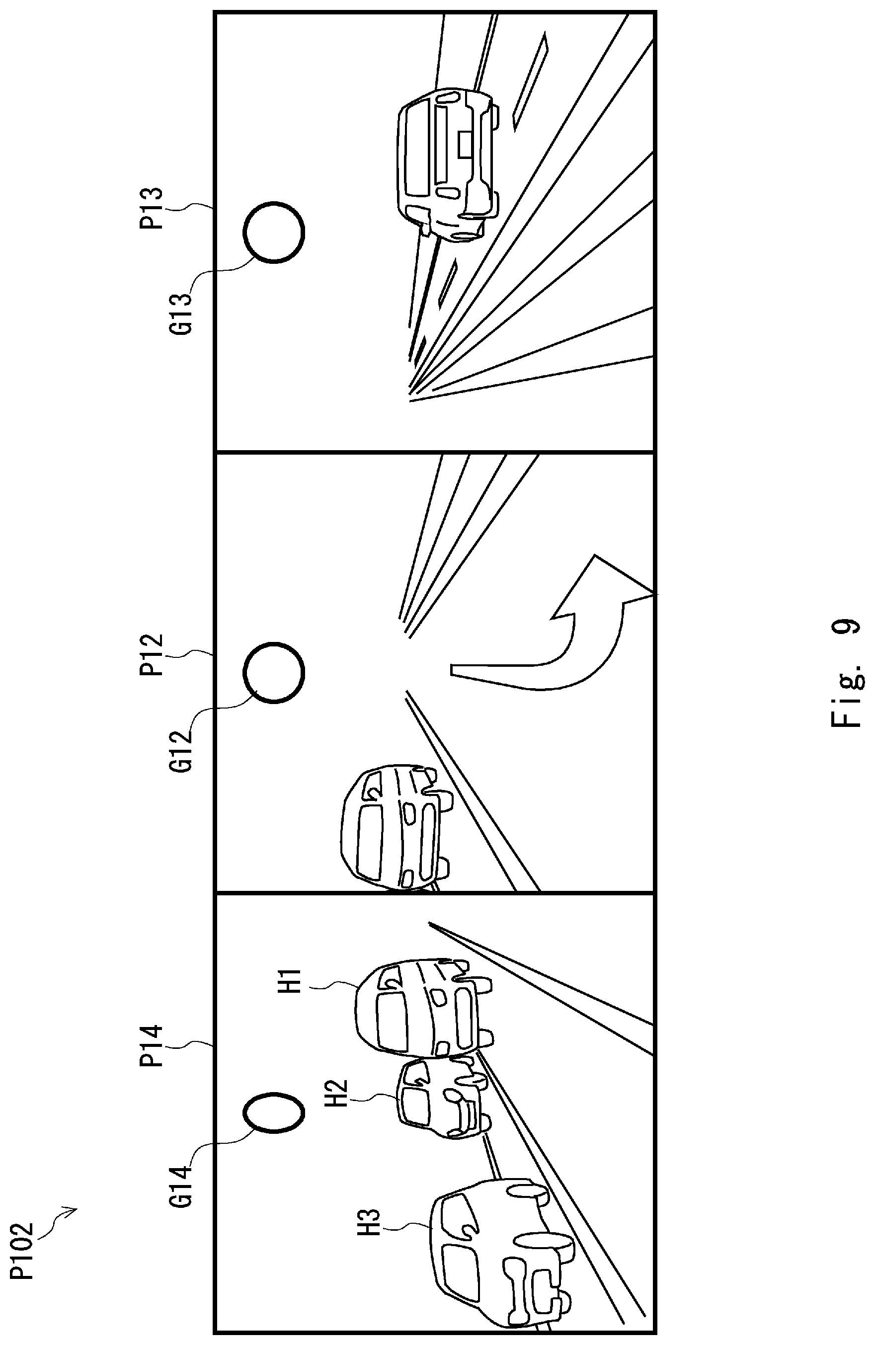 Patent US12101580 Figure 9 – Display control apparatus, display control method, and program