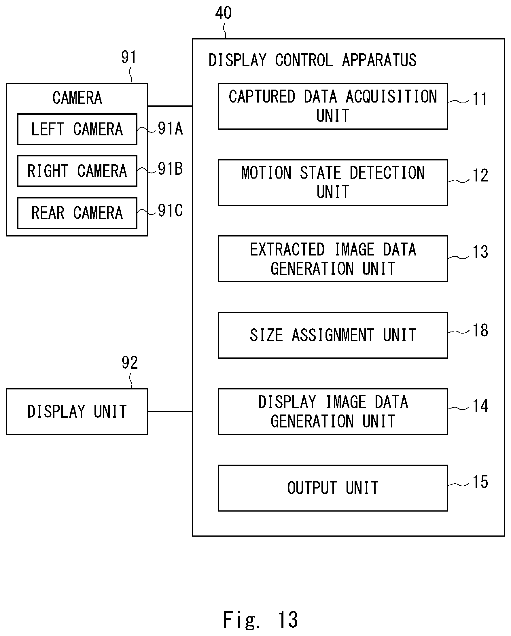 Patent US12101580 Figure 13 – Display control apparatus, display control method, and program