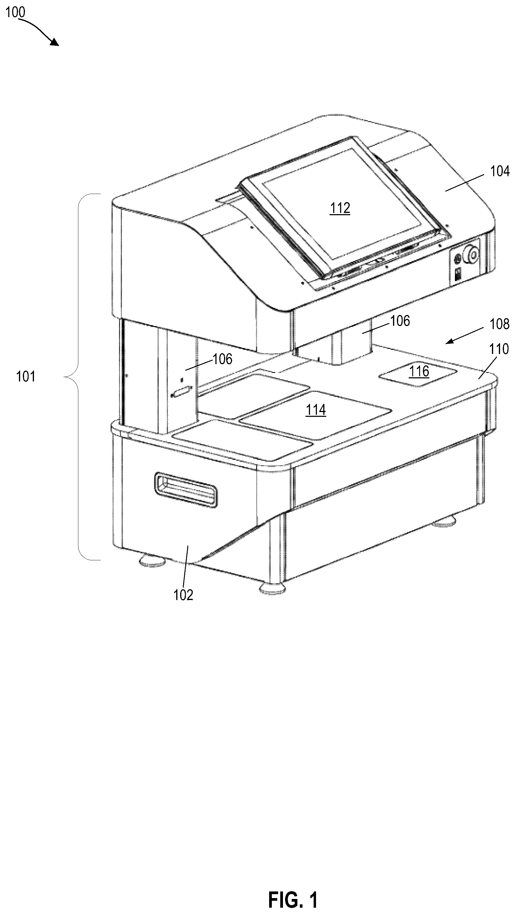 Patent US12101581 Figure 1 – Method and system for recording a mail screening process