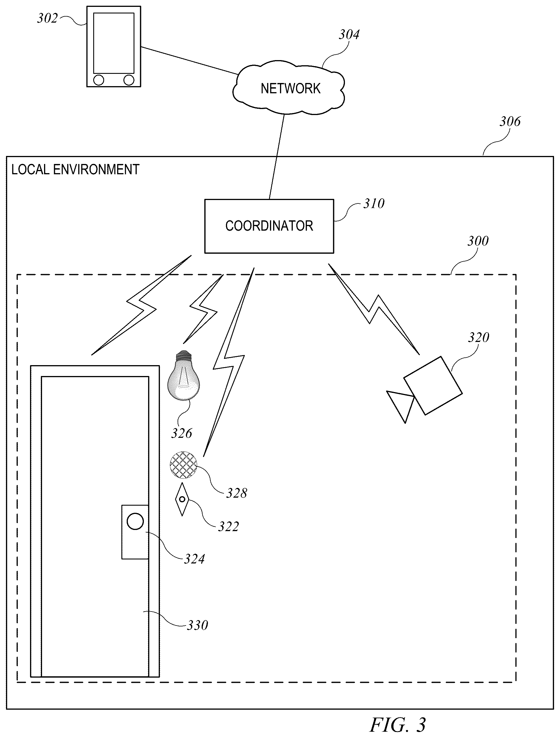 Patent US12101582 Figure 3 – Integrated accessory control user interface