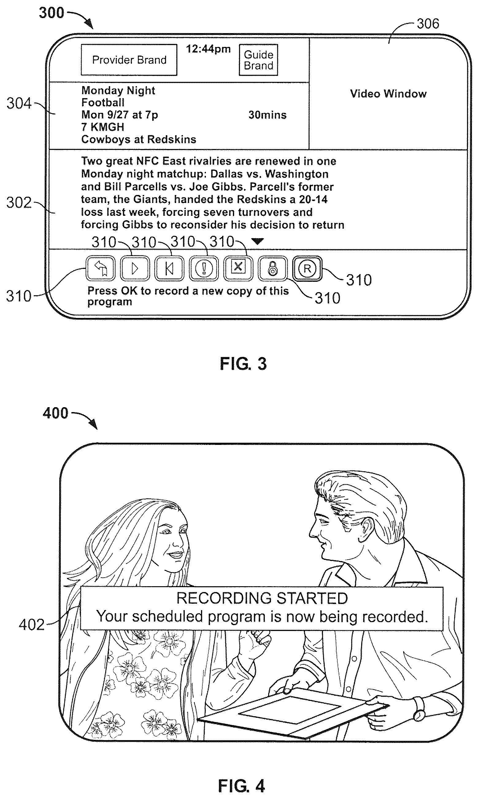 Patent US12101584 Figure 2 – Systems and methods for recording programs using a network recording device as supplemental storage