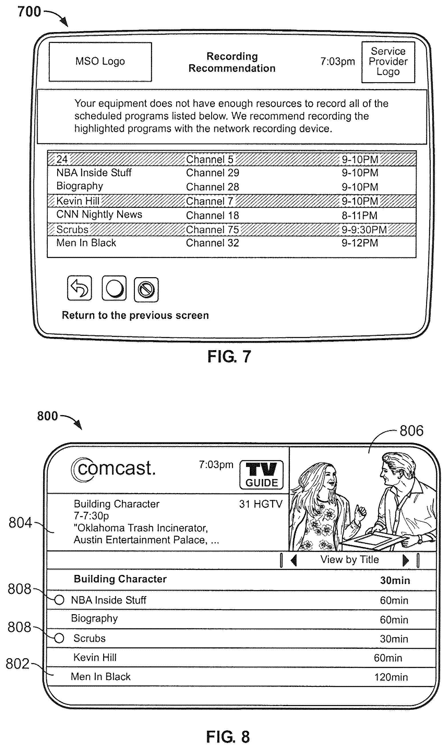 Patent US12101584 Figure 4 – Systems and methods for recording programs using a network recording device as supplemental storage