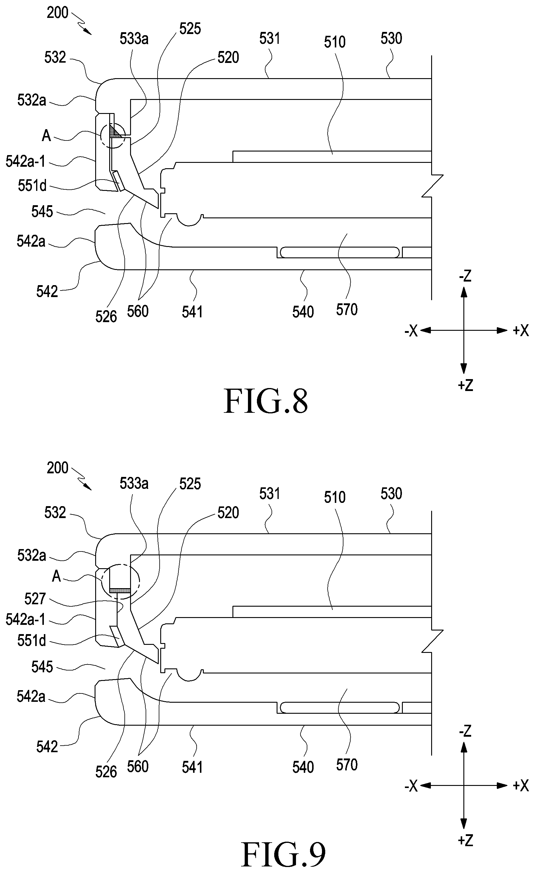 Patent US12101585 Figure 7 – Speaker module mounting structure and electronic device including the same