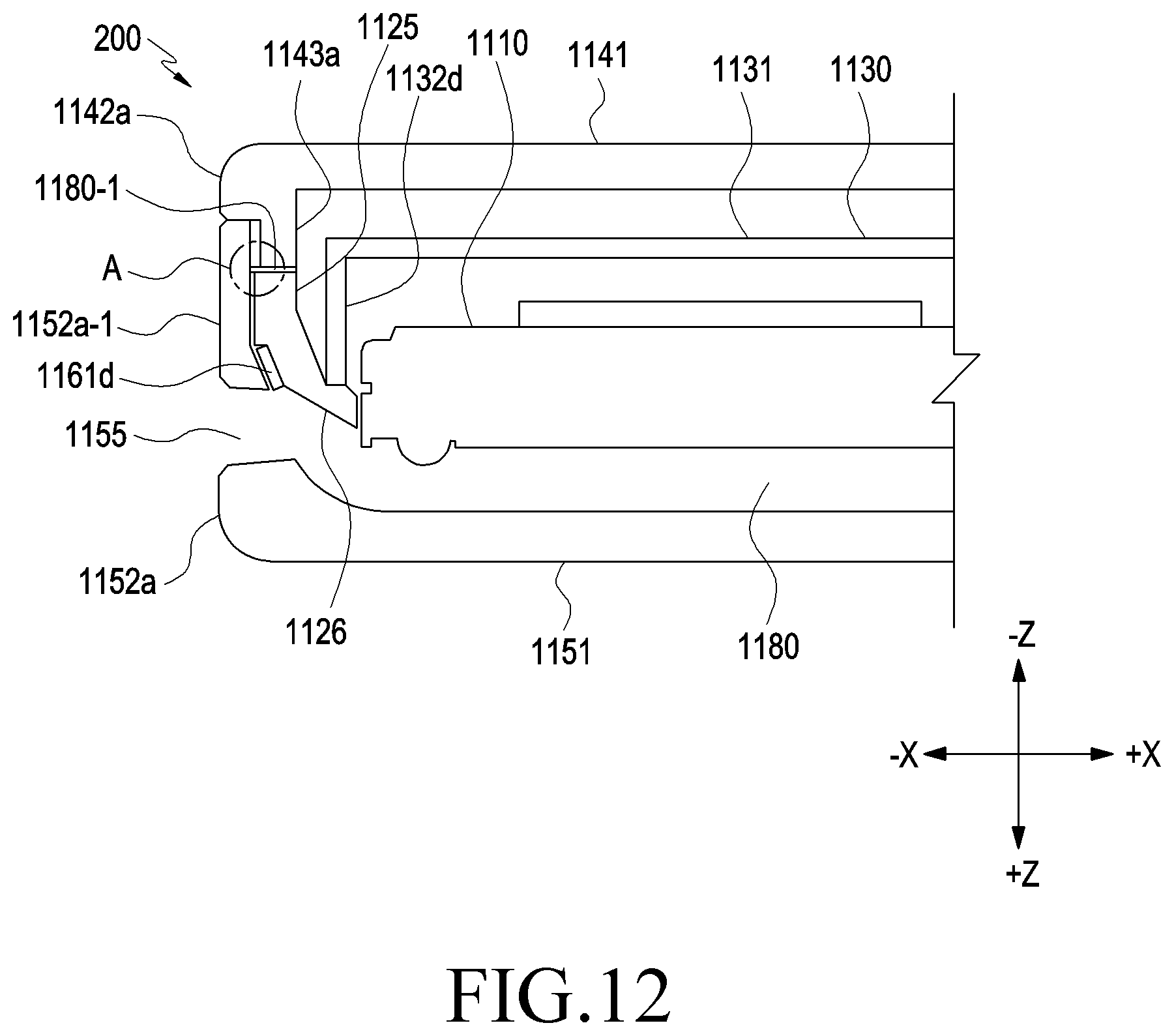 Patent US12101585 Figure 10 – Speaker module mounting structure and electronic device including the same