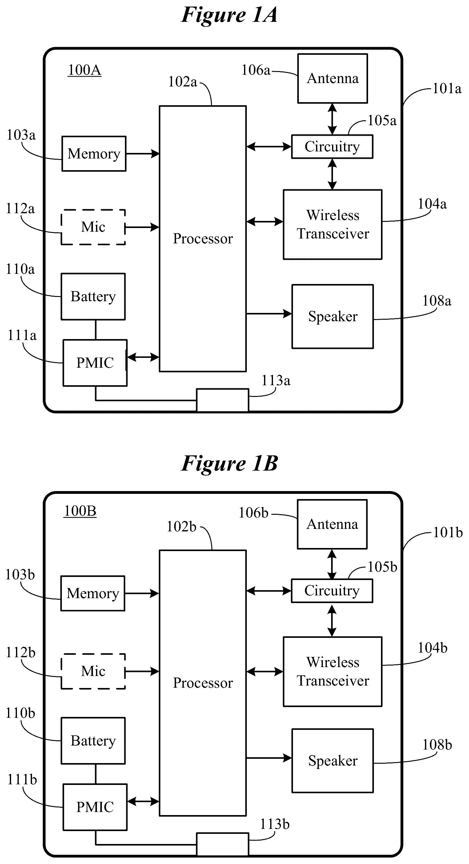 Patent US12101588 — System for charging an ear-worn electronic device — Figure 1