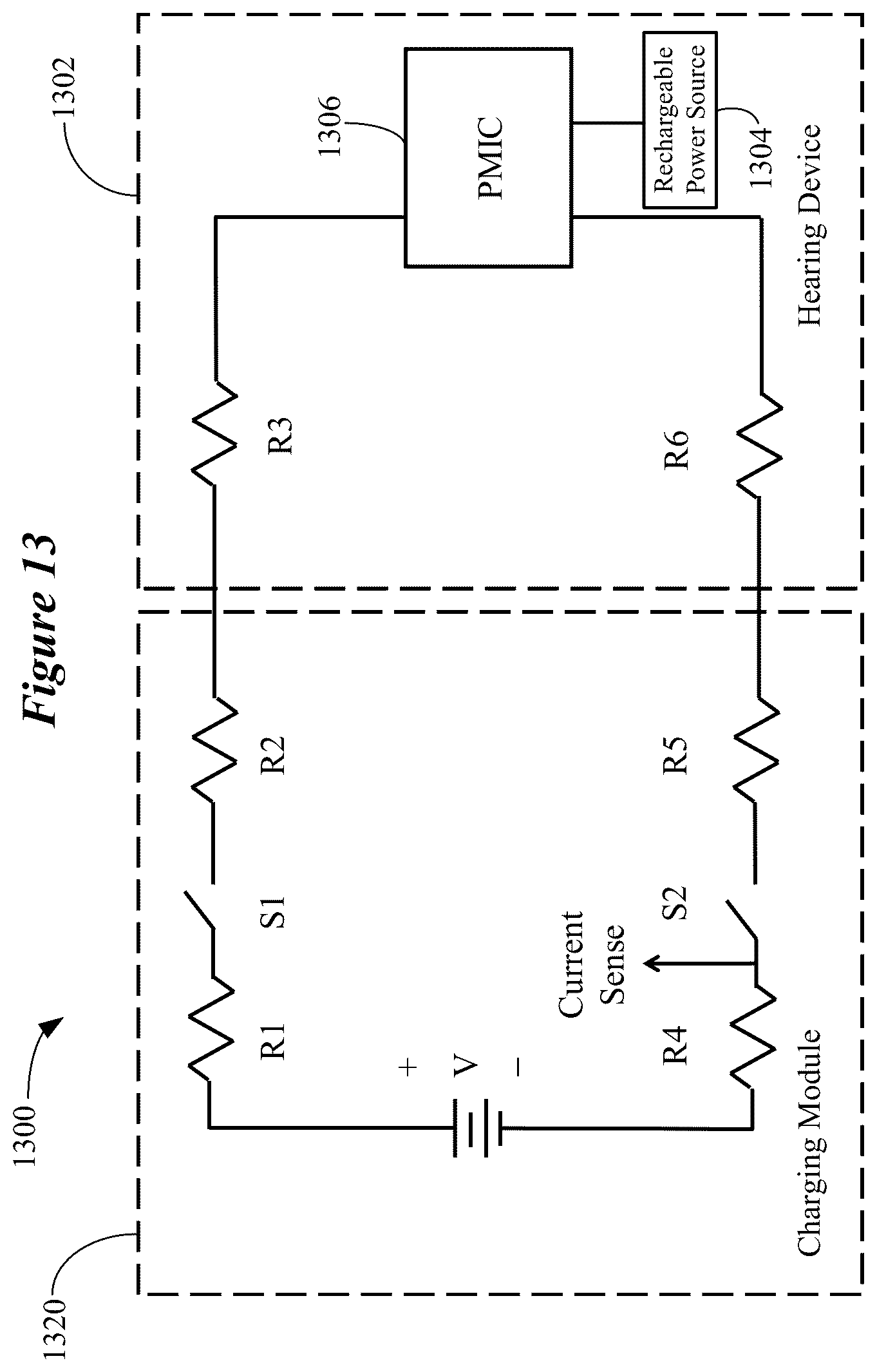 Patent US12101588 Figure 11 – System for charging an ear-worn electronic device