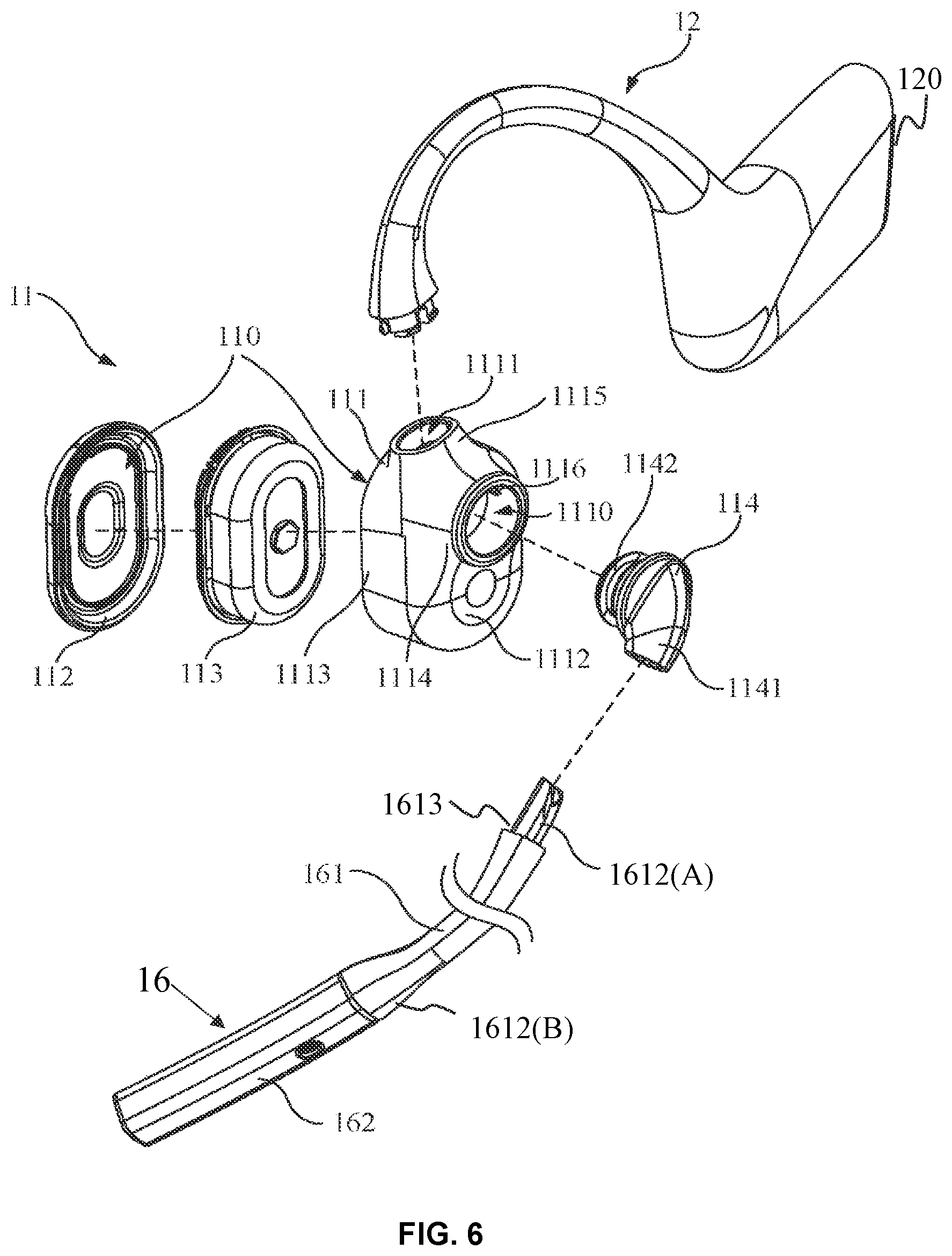 Patent US12101589 Figure 6 – Acoustic output apparatuses