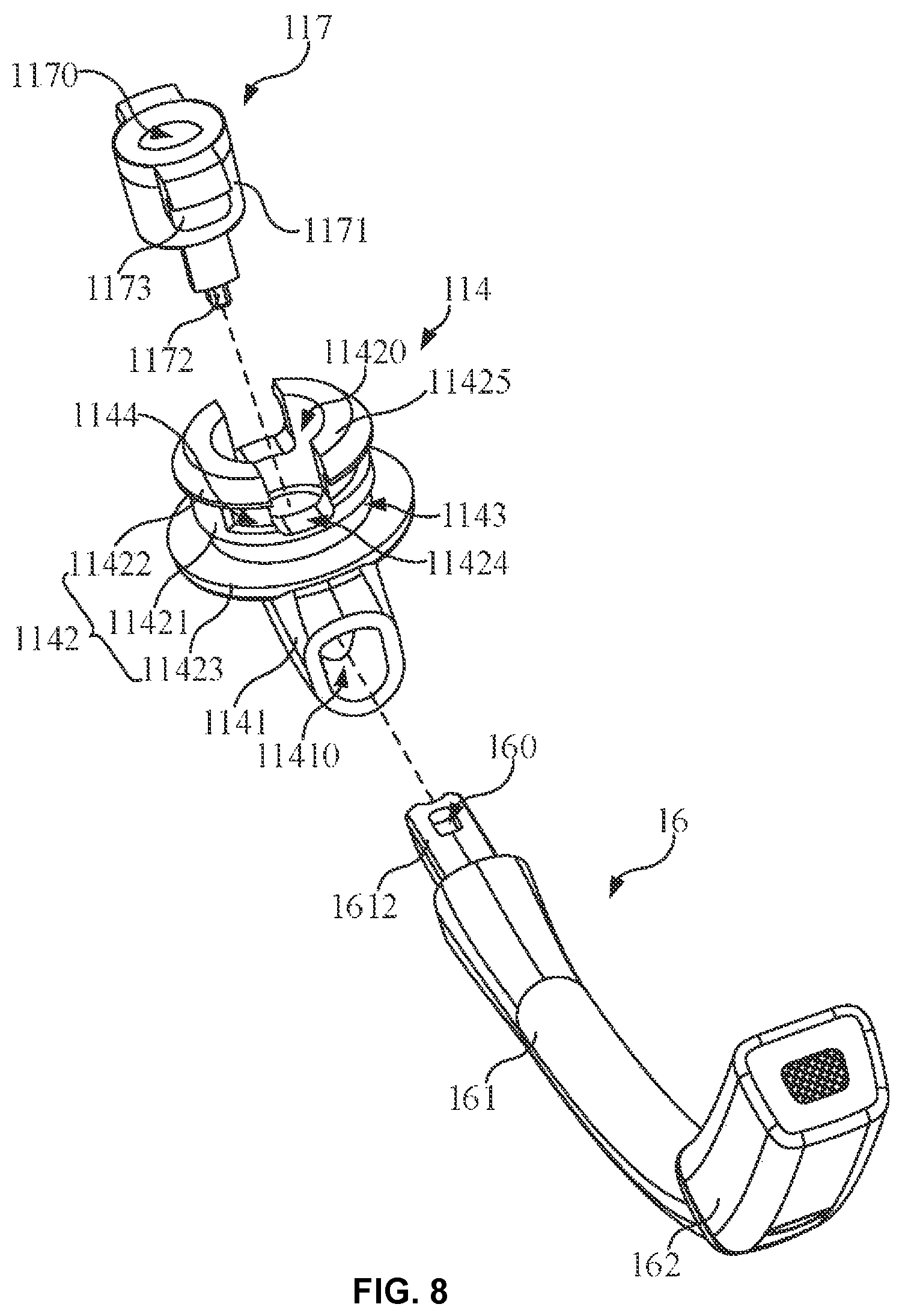Patent US12101589 Figure 8 – Acoustic output apparatuses