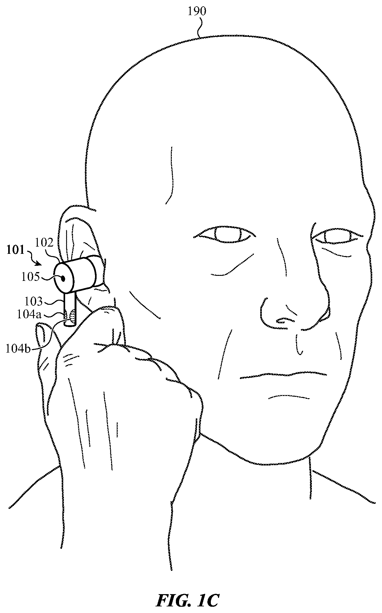 Patent US12101590 Figure 3 – Force-activated earphone