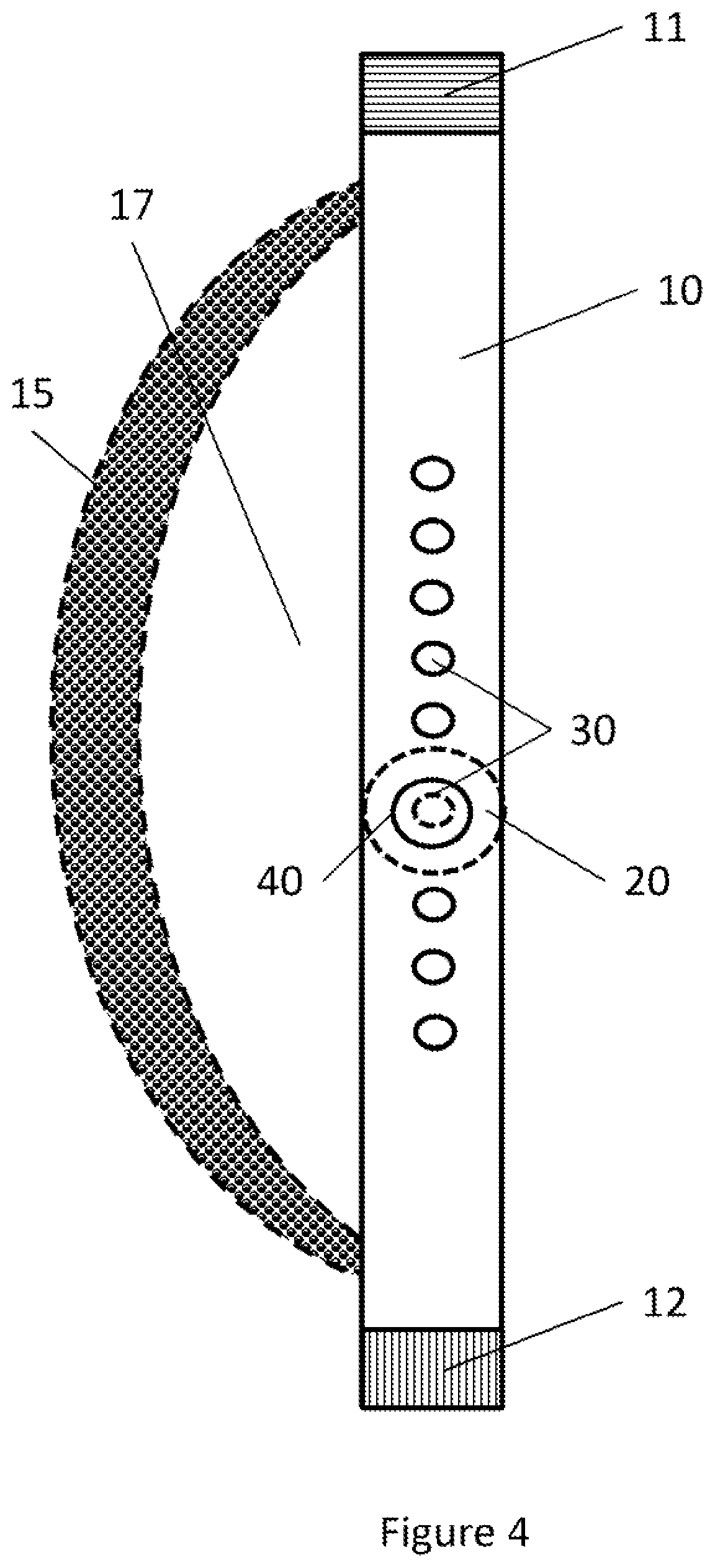 Patent US12101592 Figure 4 – Bone conduction hearing aid for canines