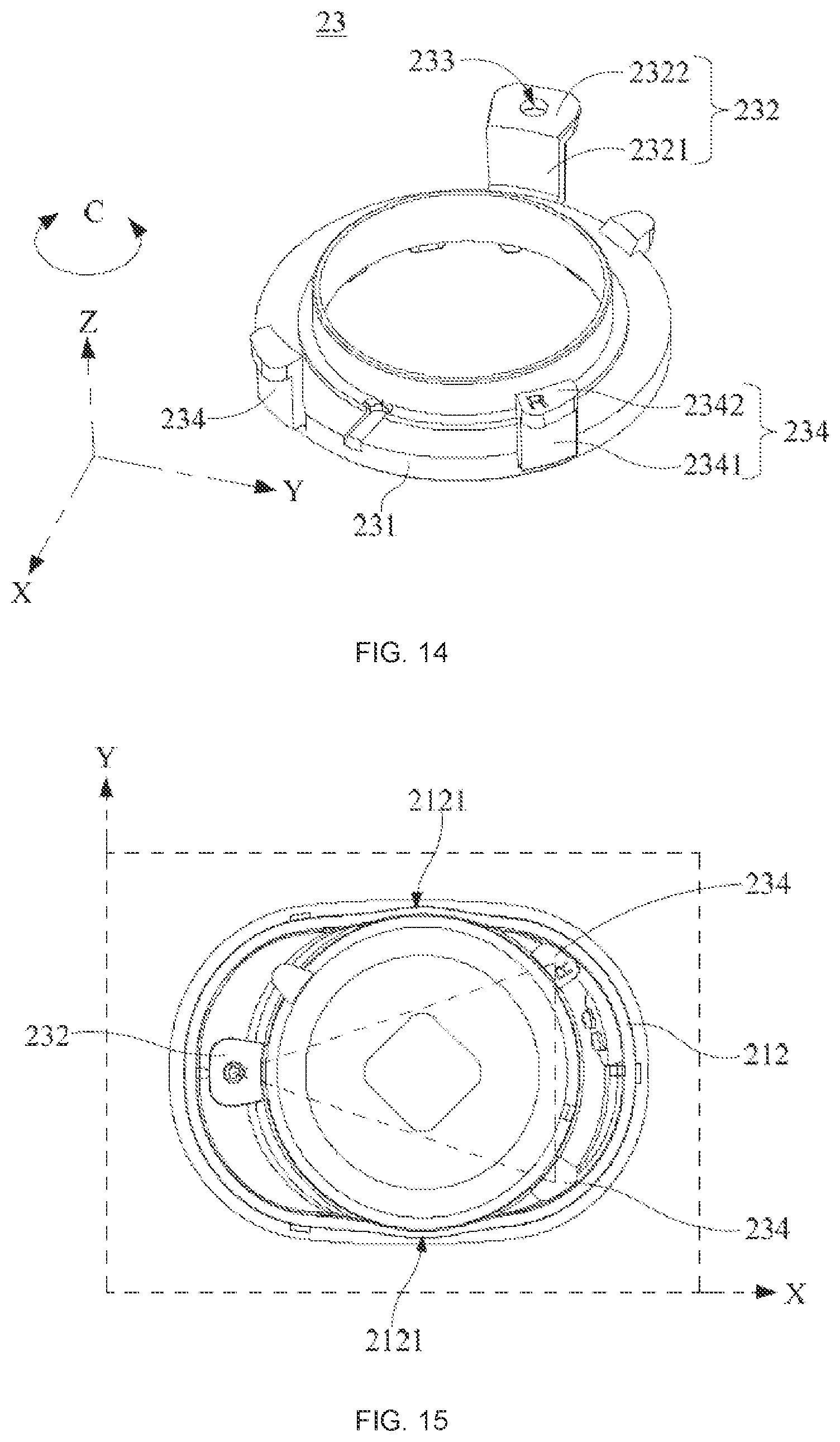 Patent US12101593 Figure 8 – Bone conduction earphones