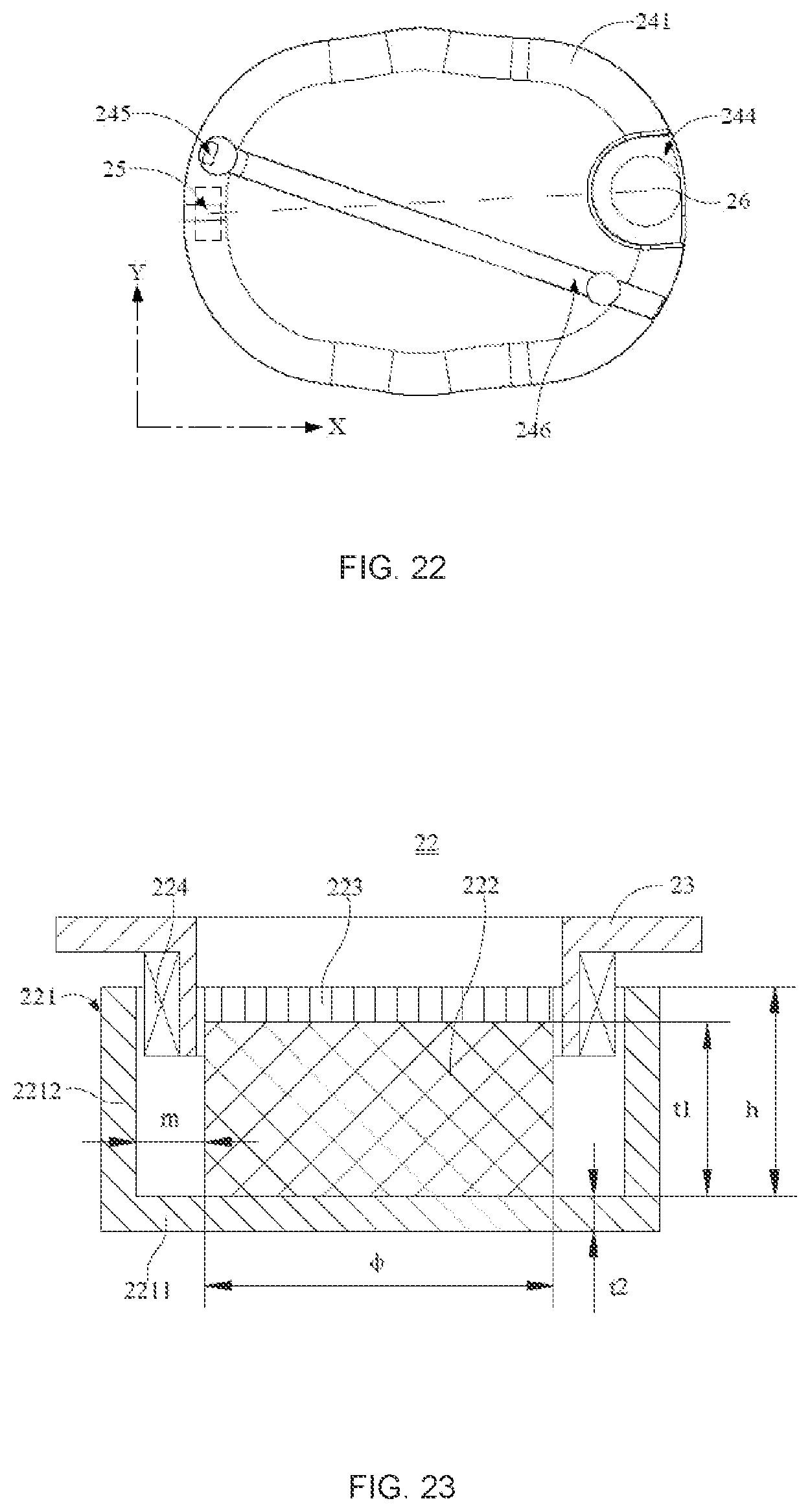 Patent US12101593 Figure 13 – Bone conduction earphones