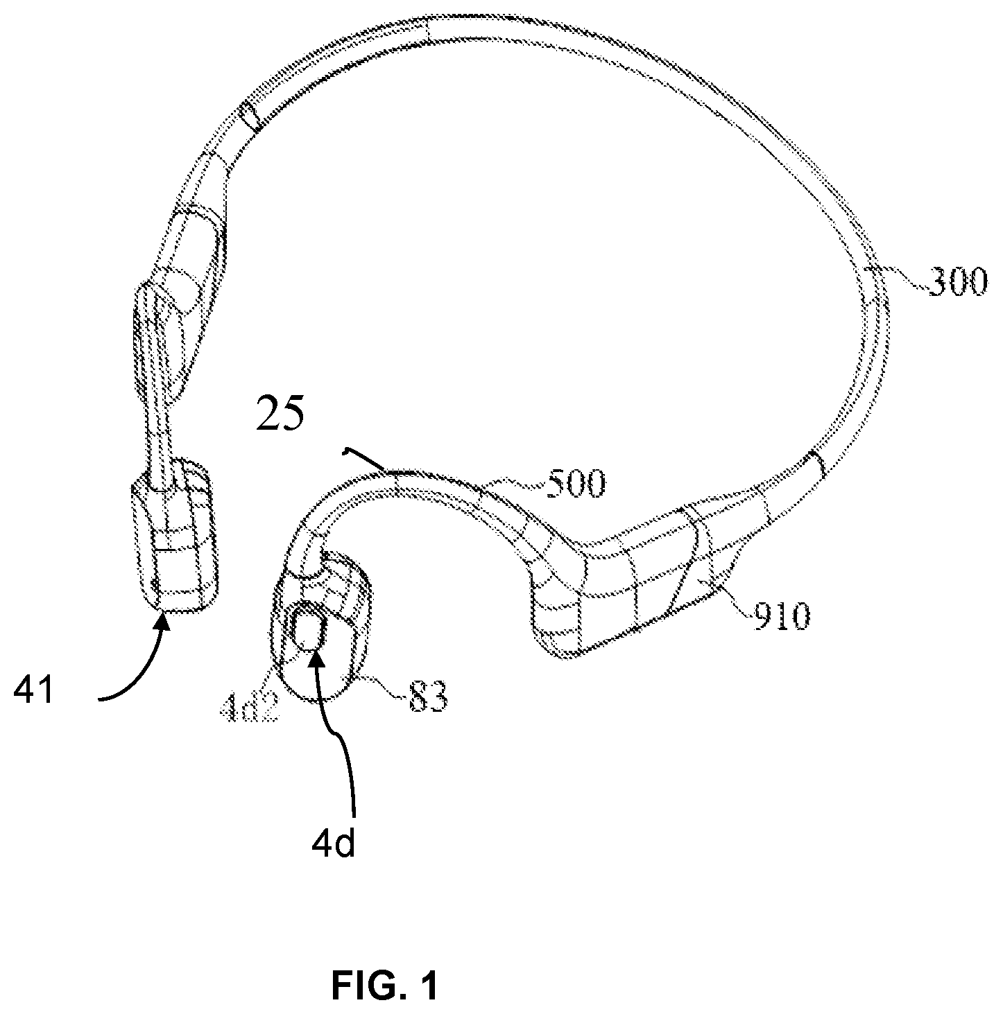 Patent US12101595 Figure 1 – Loudspeaker device