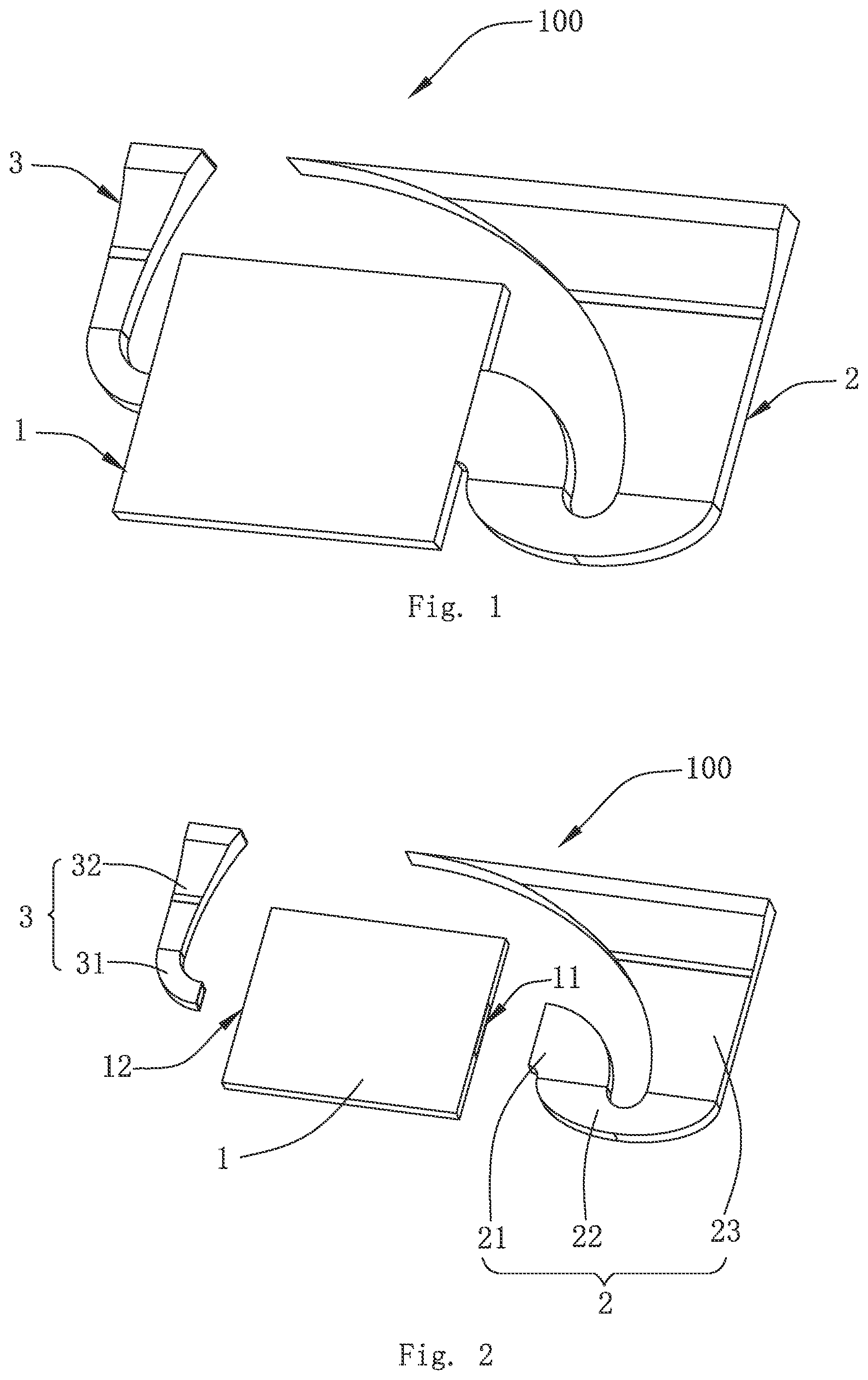 Patent US12101597 Figure 1 – Speaker module