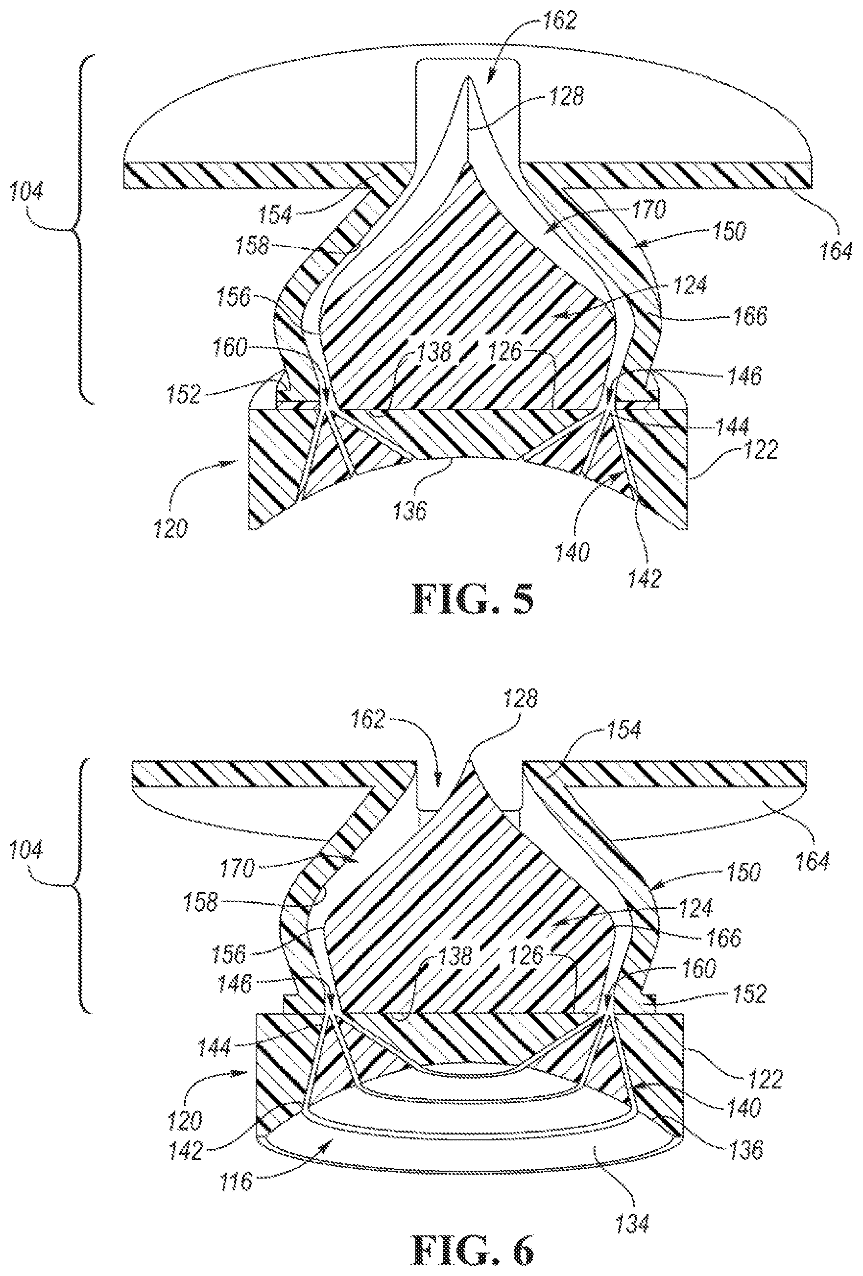 Patent US12101598 Figure 3 – Compression driver with dome diaphragm and annular exit