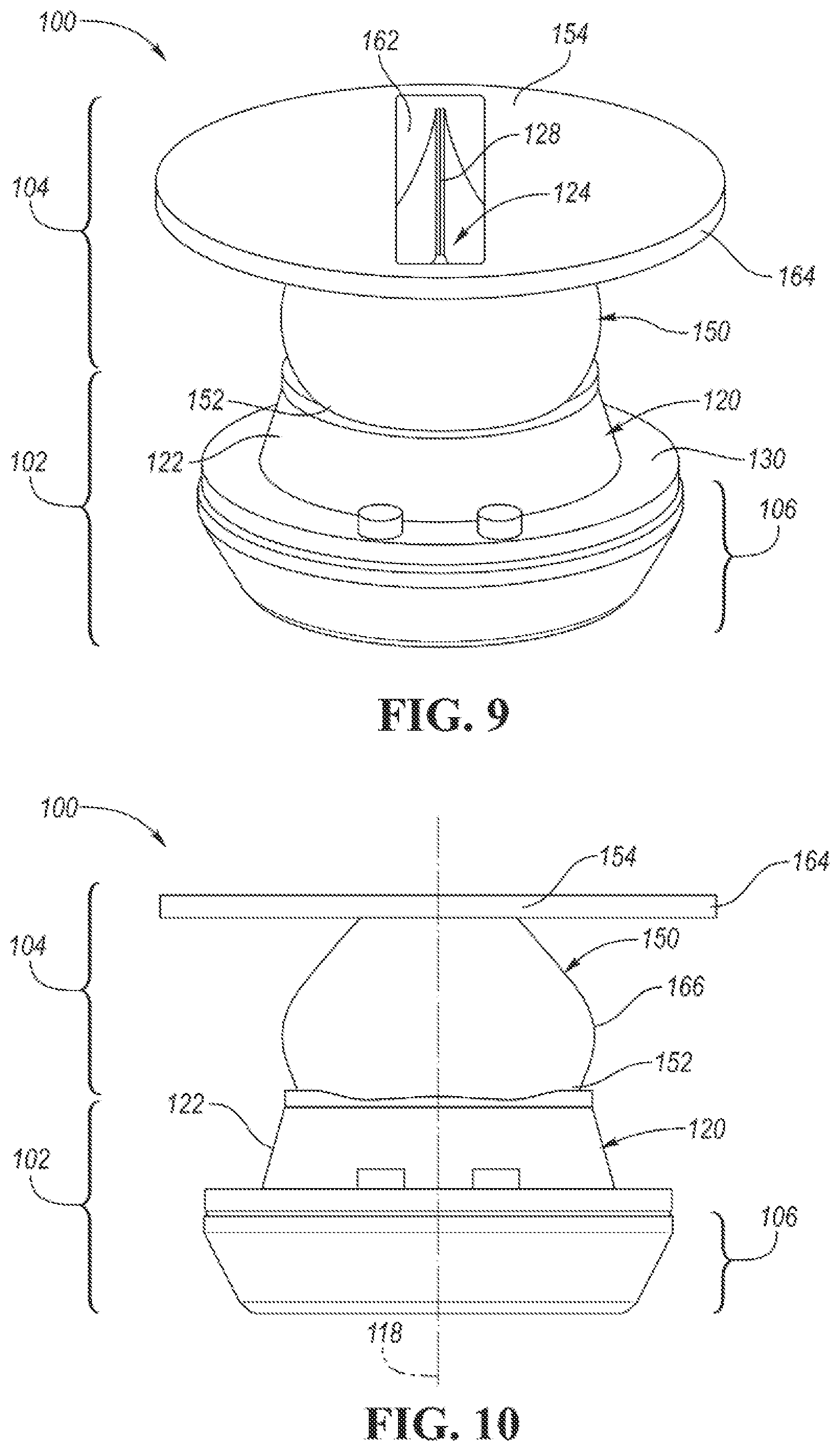 Patent US12101598 Figure 5 – Compression driver with dome diaphragm and annular exit