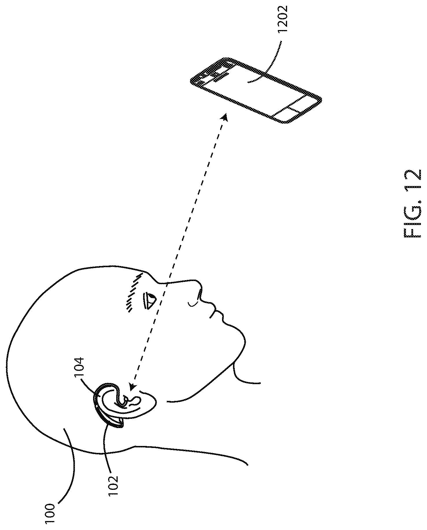 Patent US12101604 Figure 12 – Systems, devices and methods for fitting hearing assistance devices