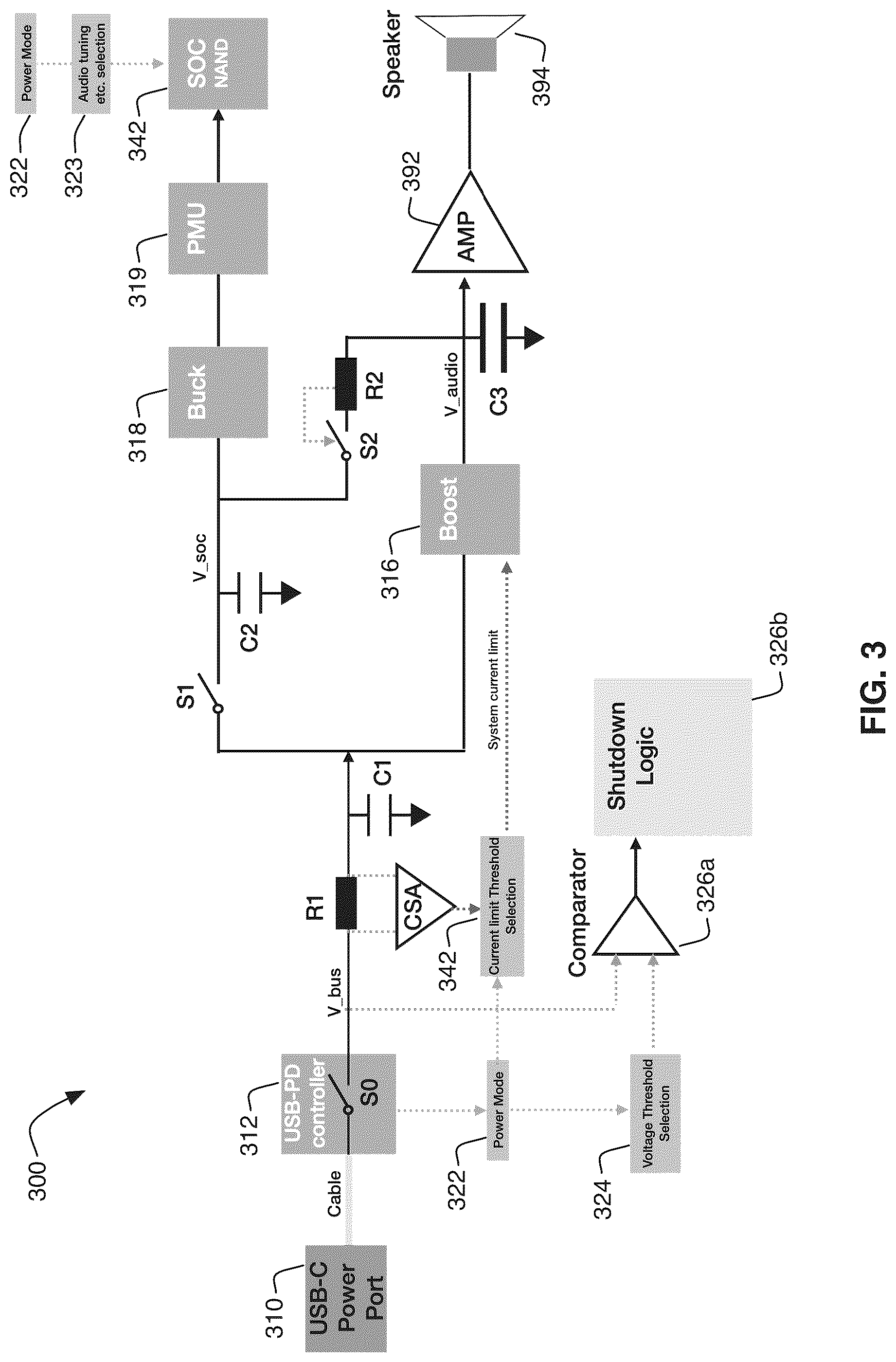 Patent US12101612 Figure 2 – Smart speaker power management