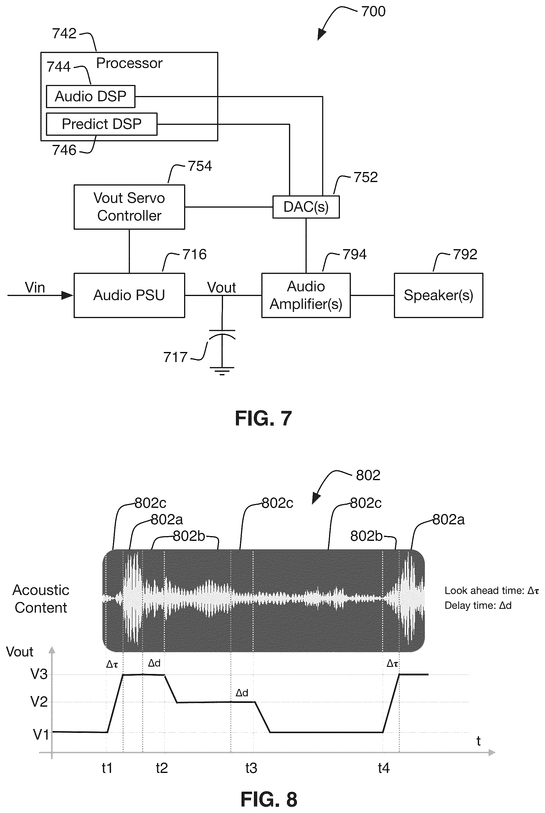 Patent US12101612 Figure 5 – Smart speaker power management