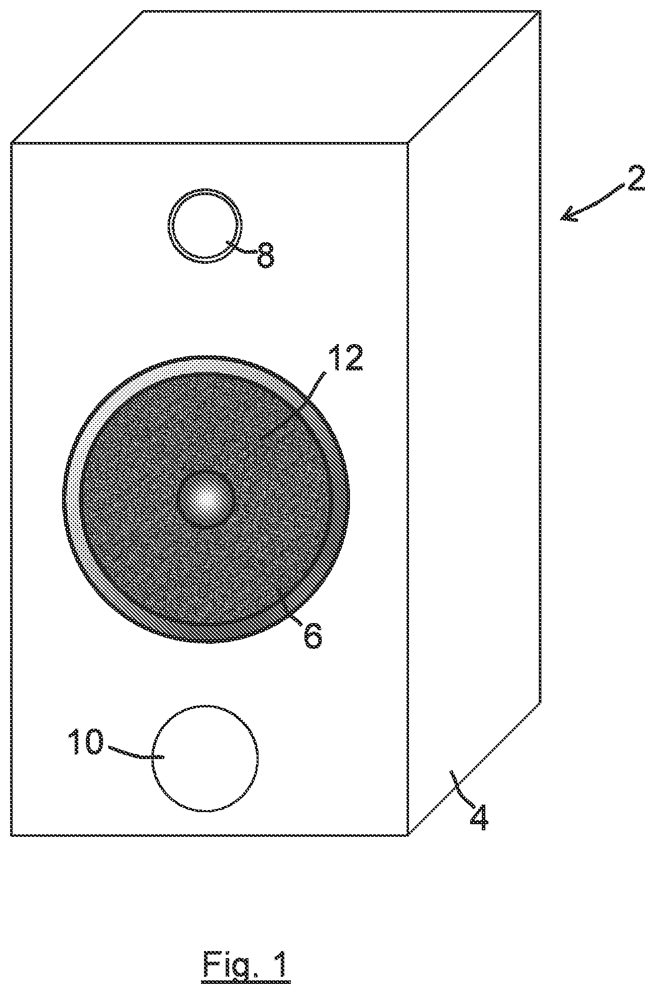 Patent US12101615 Figure 1 – Loudspeaker diaphragm