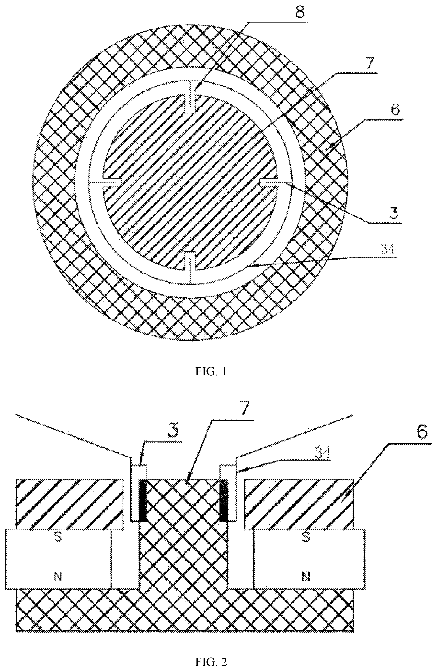 Patent US12101617 Figure 1 – Loudspeaker with a fin-reinforced voice coil structure