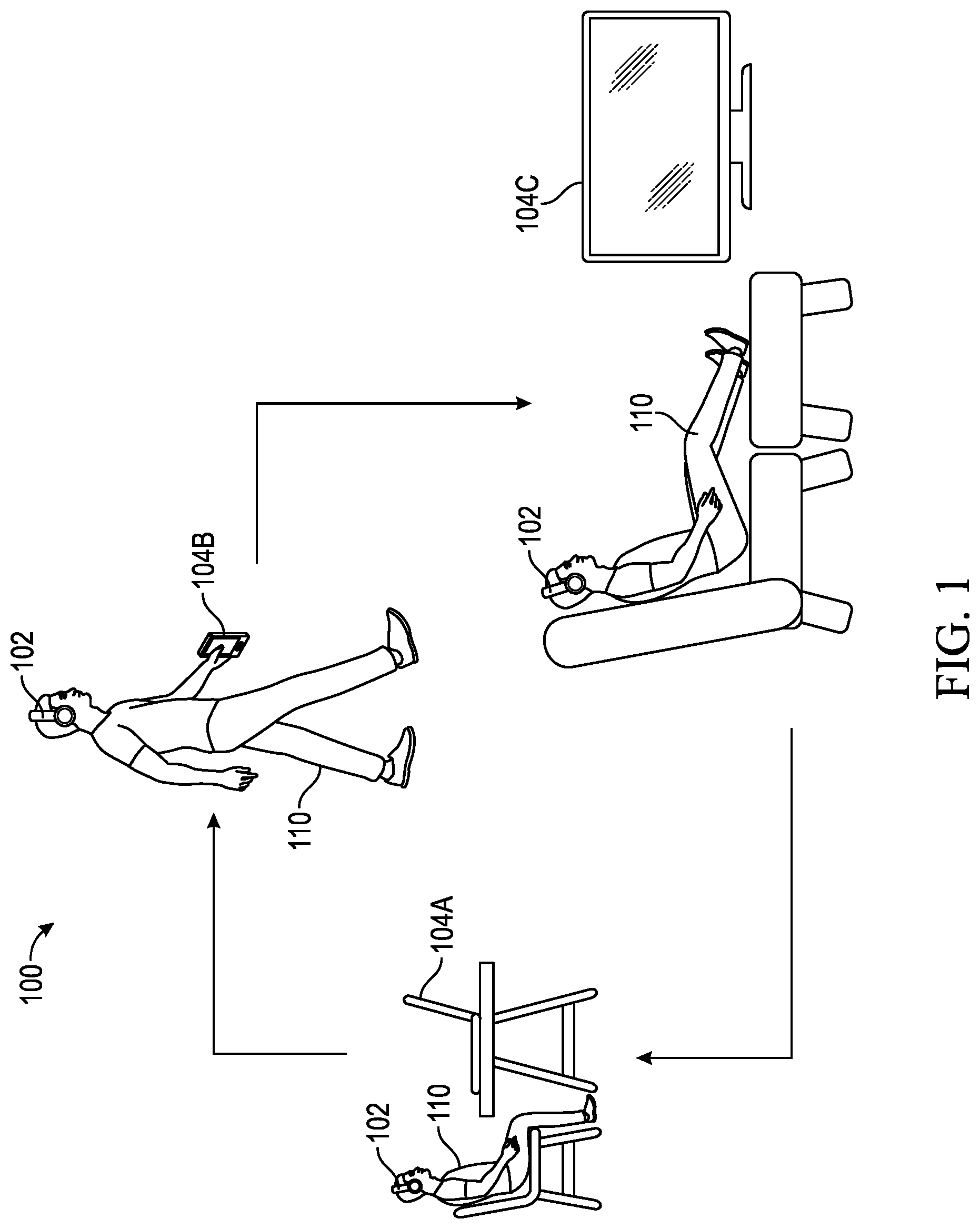 Patent US12101620 Figure 1 – Sound dosage monitoring and remediation system and method for audio wellness