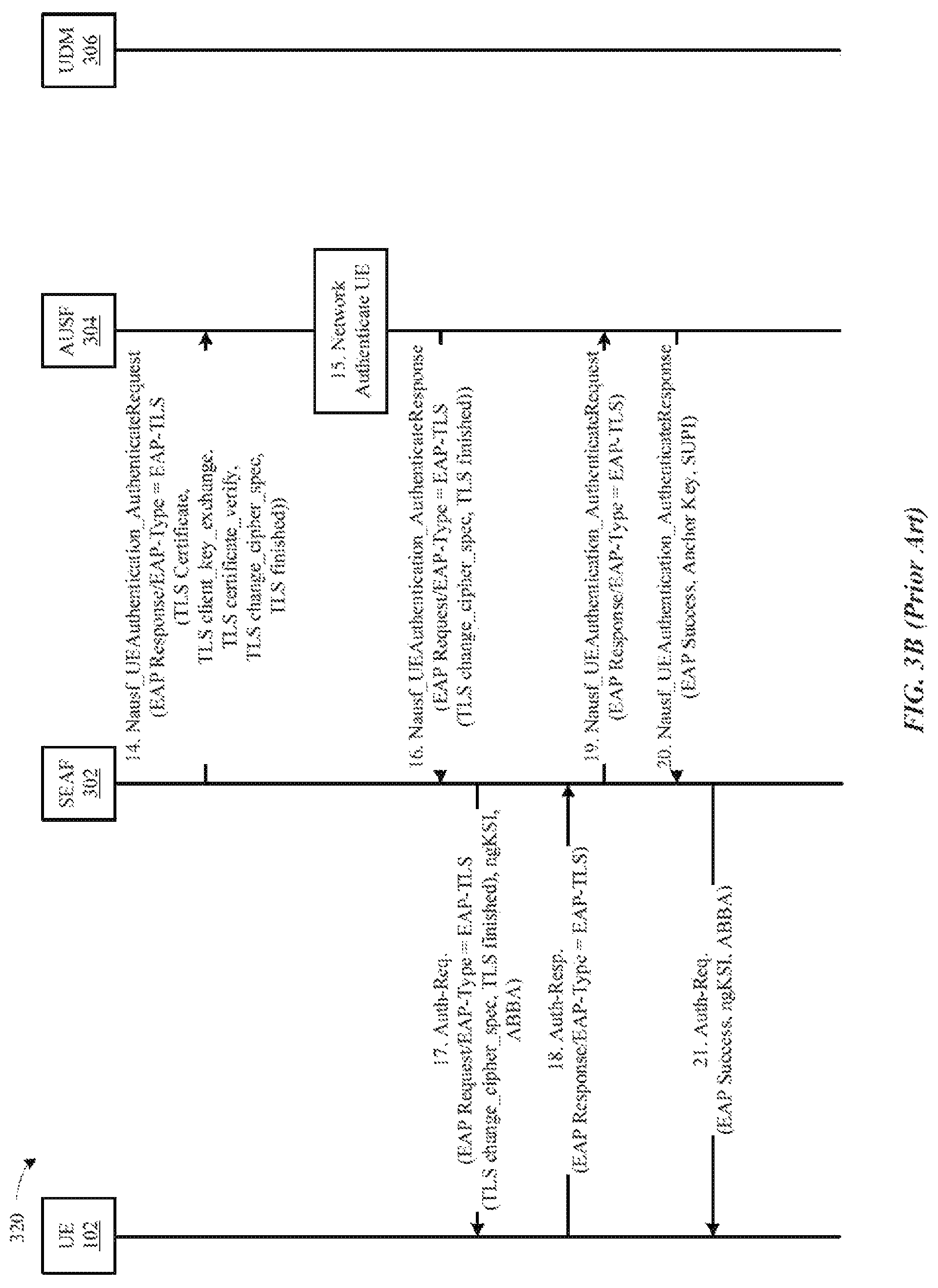 Patent US12101630 Figure 4 – Mobile device authentication without electronic subscriber identity module (eSIM) credentials