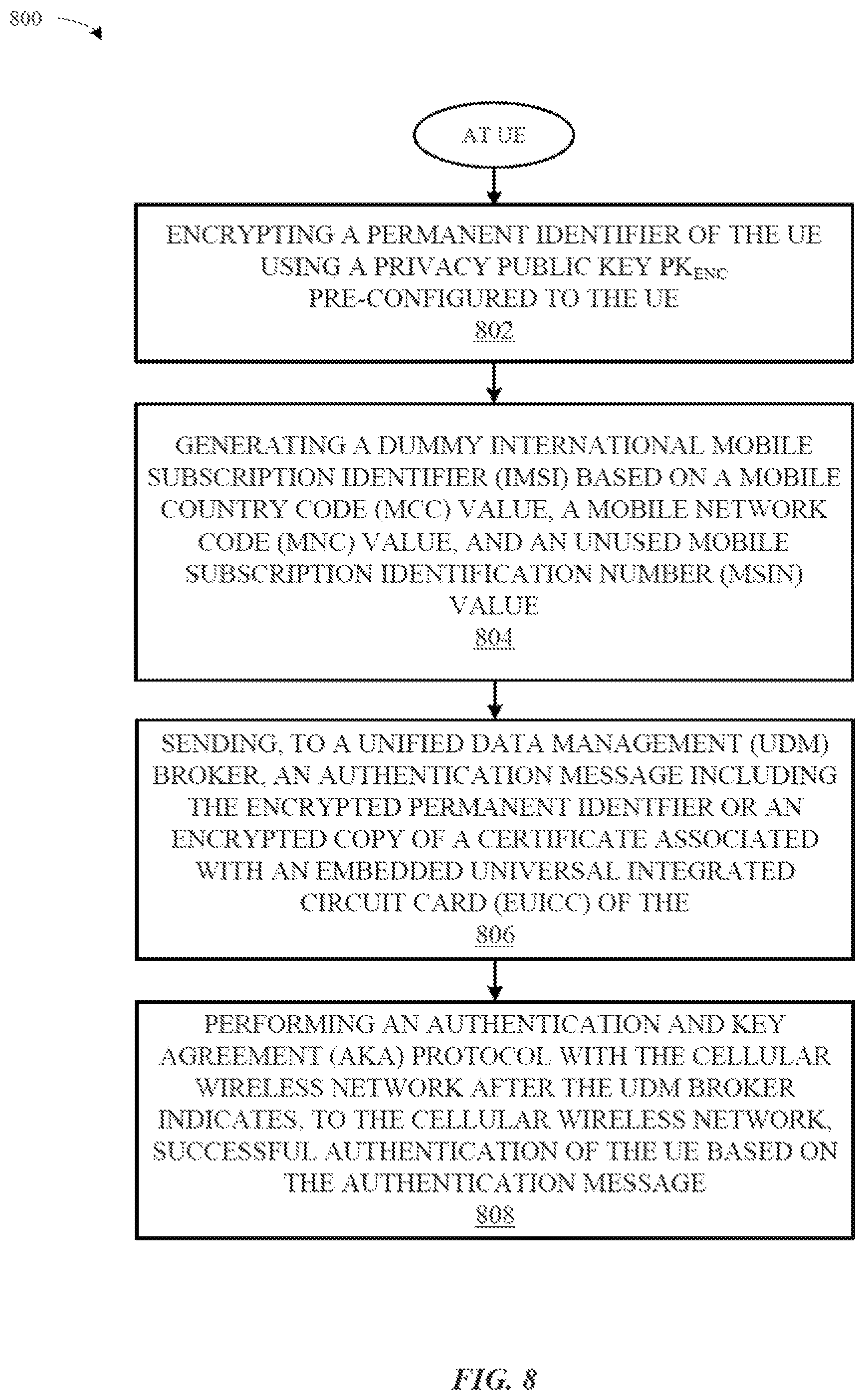 Patent US12101630 Figure 14 – Mobile device authentication without electronic subscriber identity module (eSIM) credentials