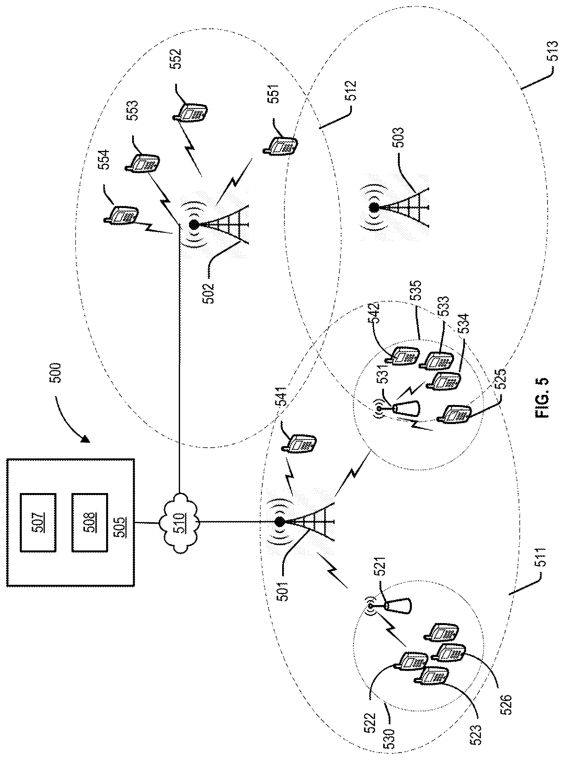 Patent US12101642 Figure 5 – Systems and methods for updating preferred nodes lists for wireless devices in a wireless network