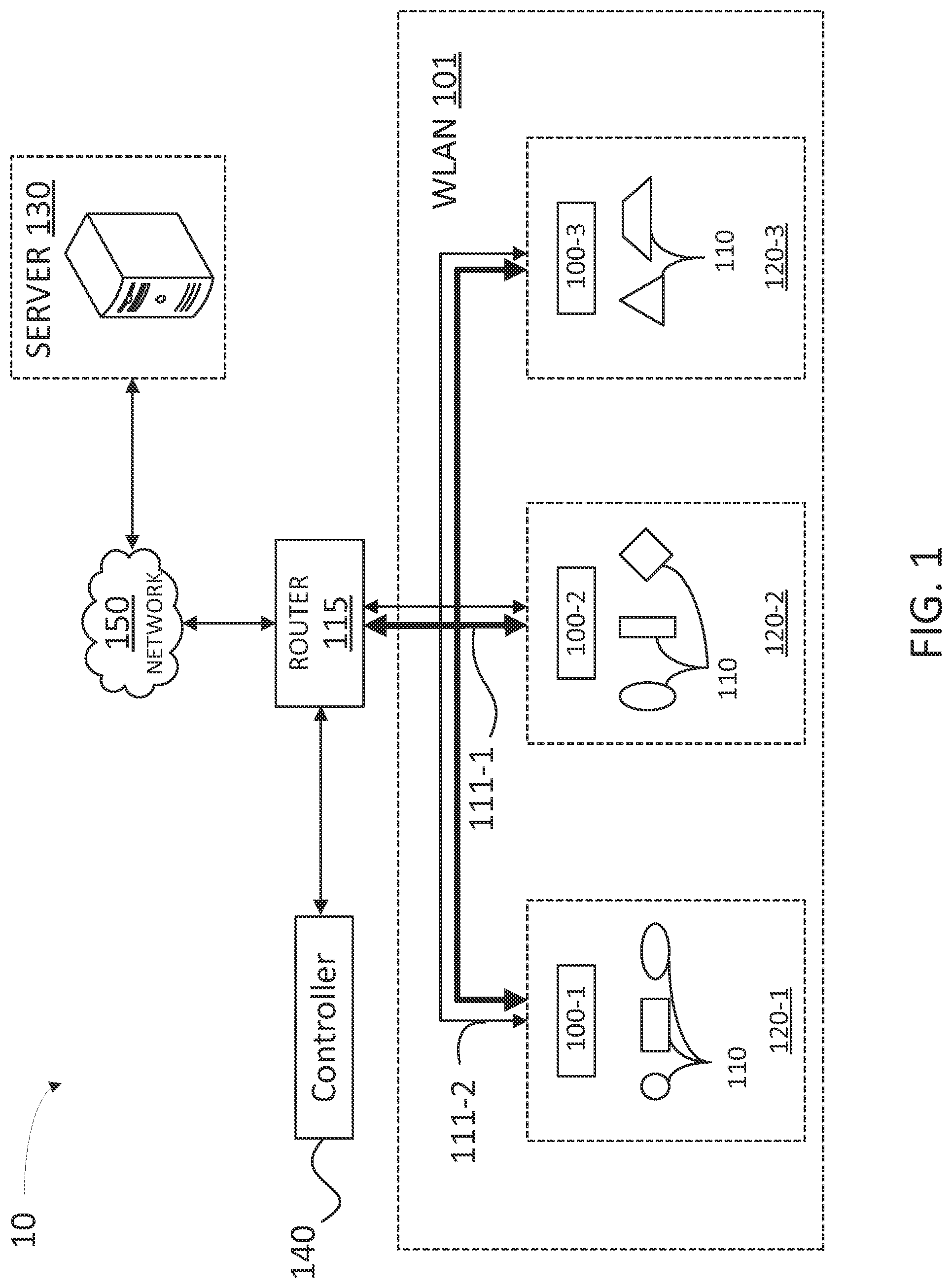 Patent US12101643 Figure 1 – Assisted network roaming with predictive network tool