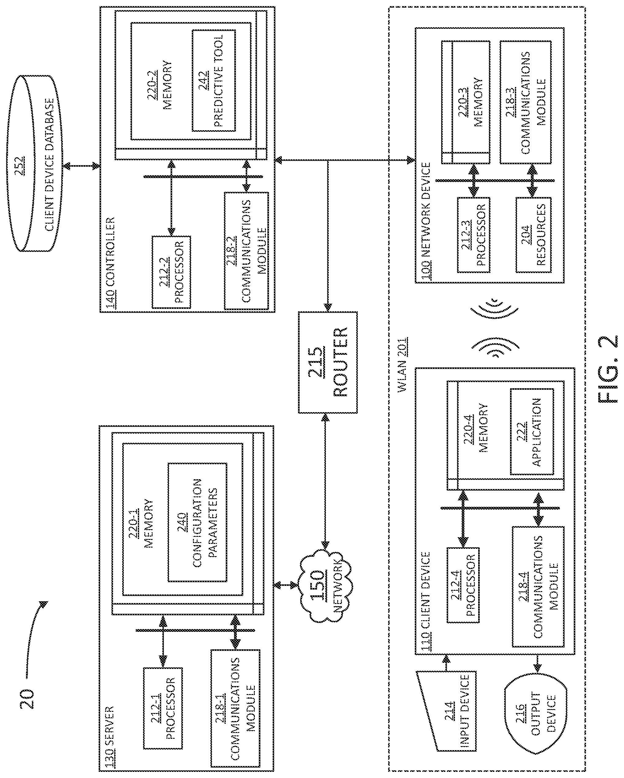 Patent US12101643 Figure 2 – Assisted network roaming with predictive network tool
