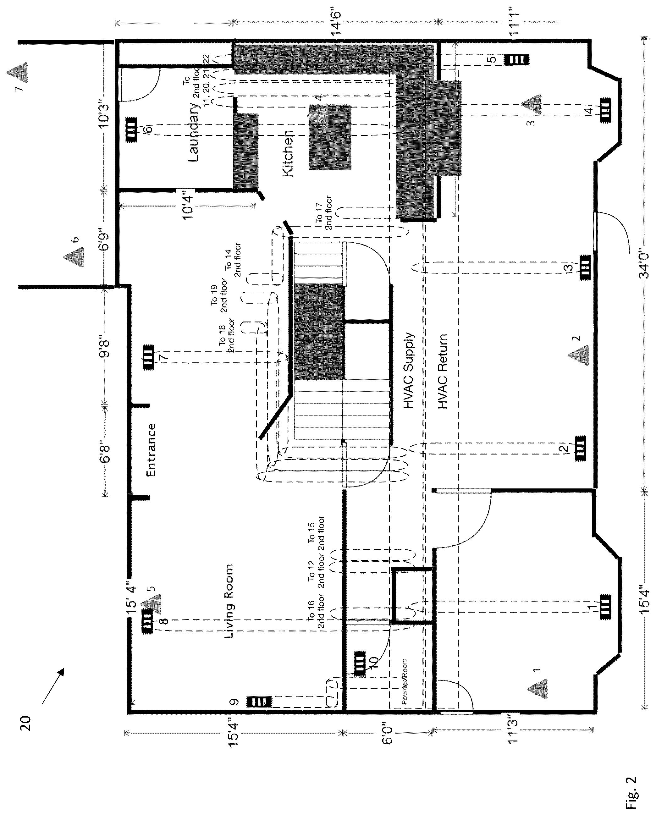 Patent US12101644 Figure 2 – Multiple access point backhaul