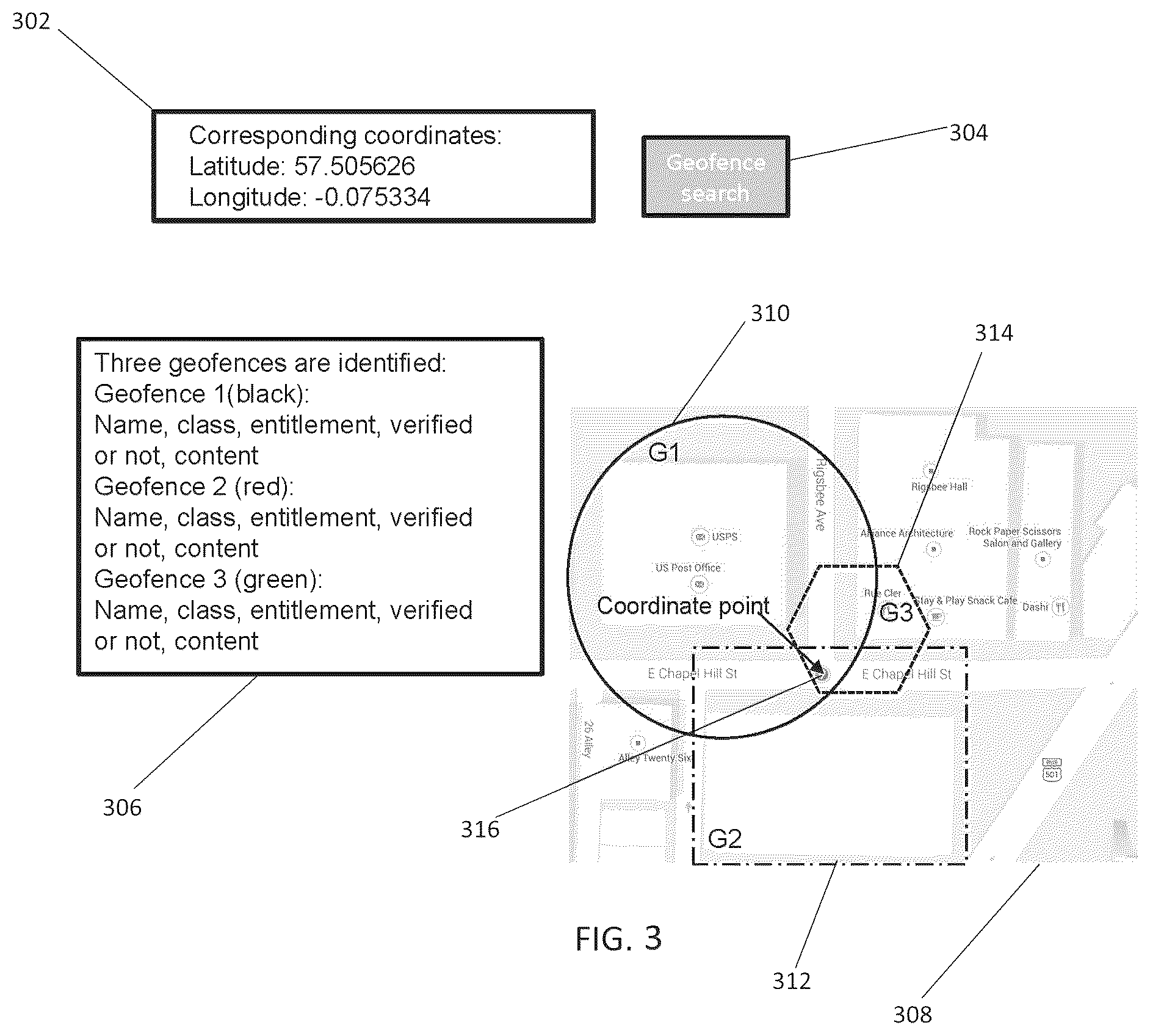 Patent US12101681 Figure 3 – Registration mapping toolkit for geofences